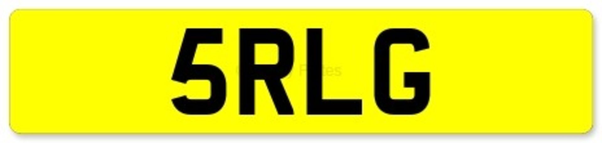 Cherished Registration - 5 RLG (on V778 Retention Certificate expiring 18th January 2026)