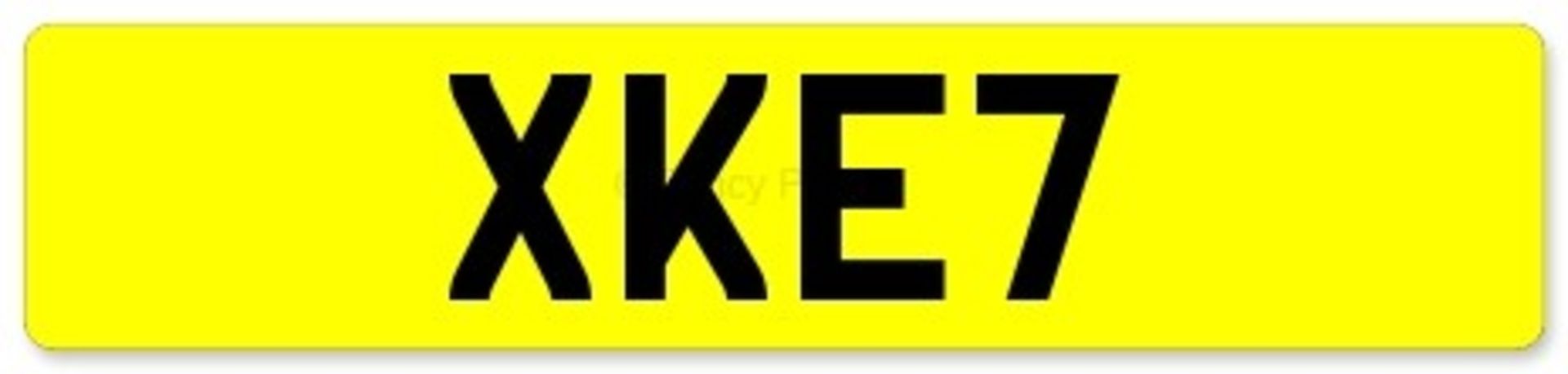 Cherished Registration - XKE 7 (on V778 Retention Certificate expiring 5th October 2025)