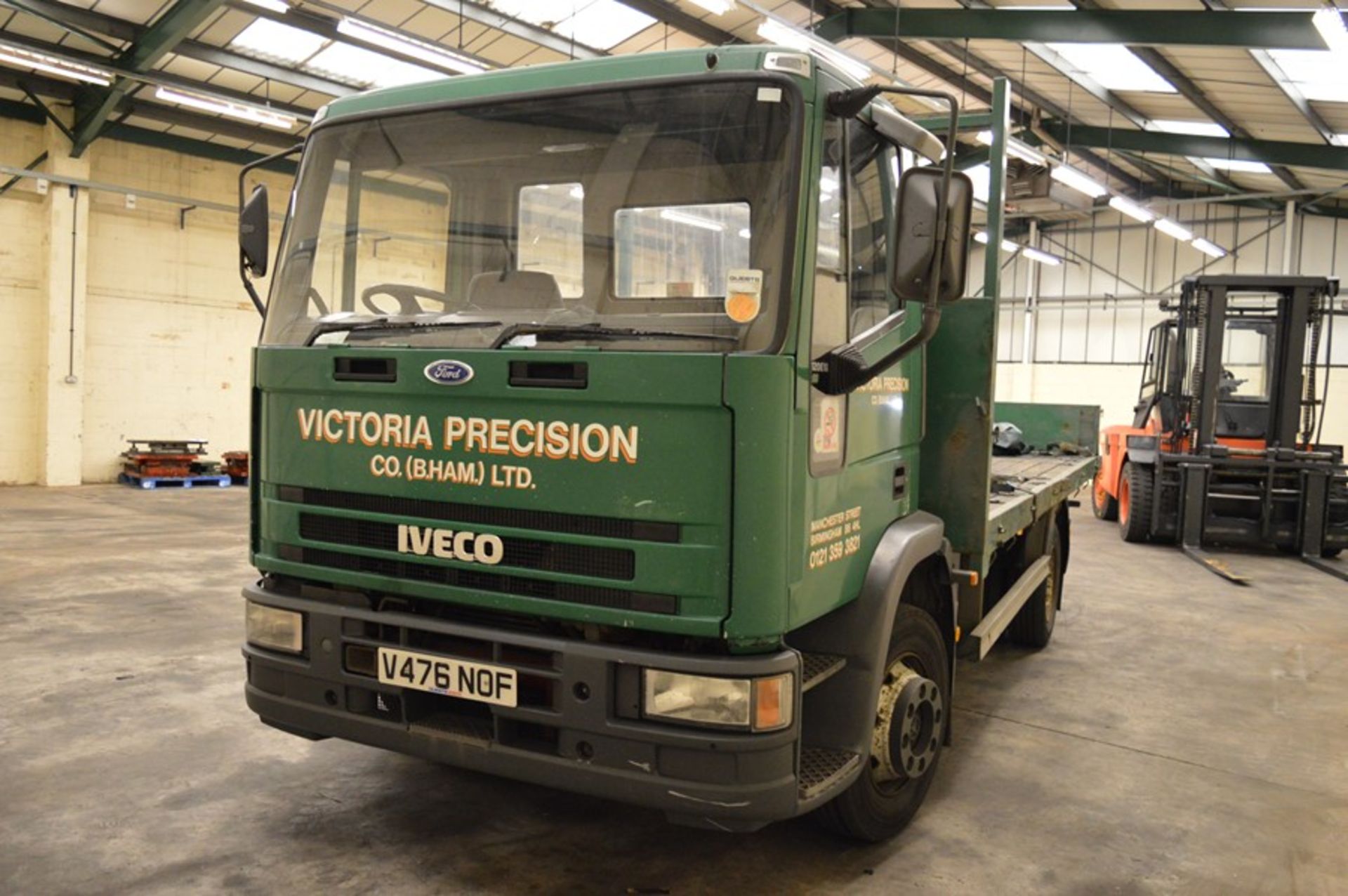 Iveco-Ford, diesel dropside truck, Registration: V476 NOF, DOR: December 1999 Odometer: 233,863, - Image 2 of 7