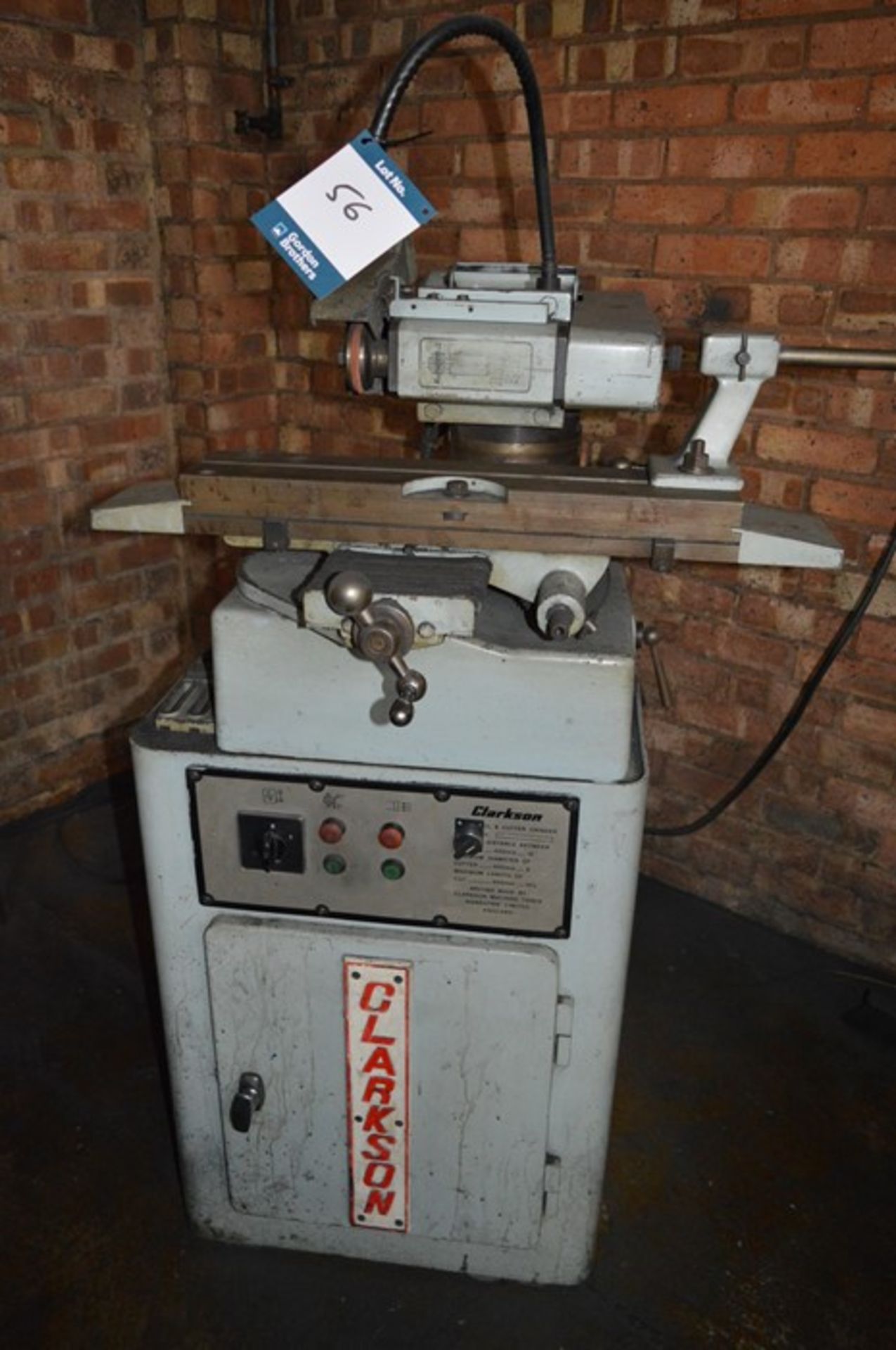 Clarkson, tool and cutter grinder, Serial No. T103