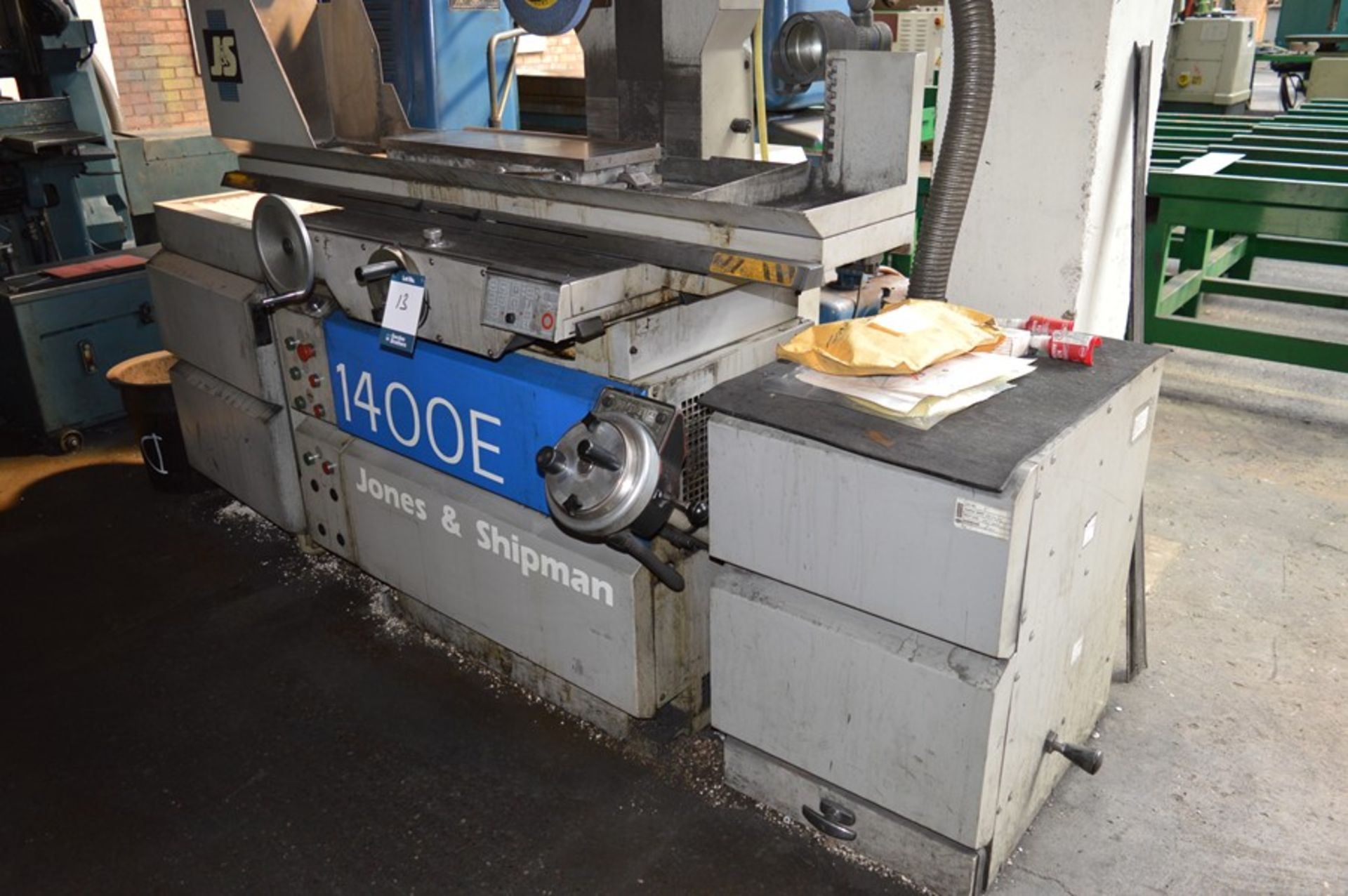 Jones & Shipman, 1400E hydraulic microprocessor controlled surface grinder, Serial No. 2364-1237 ( - Image 2 of 6