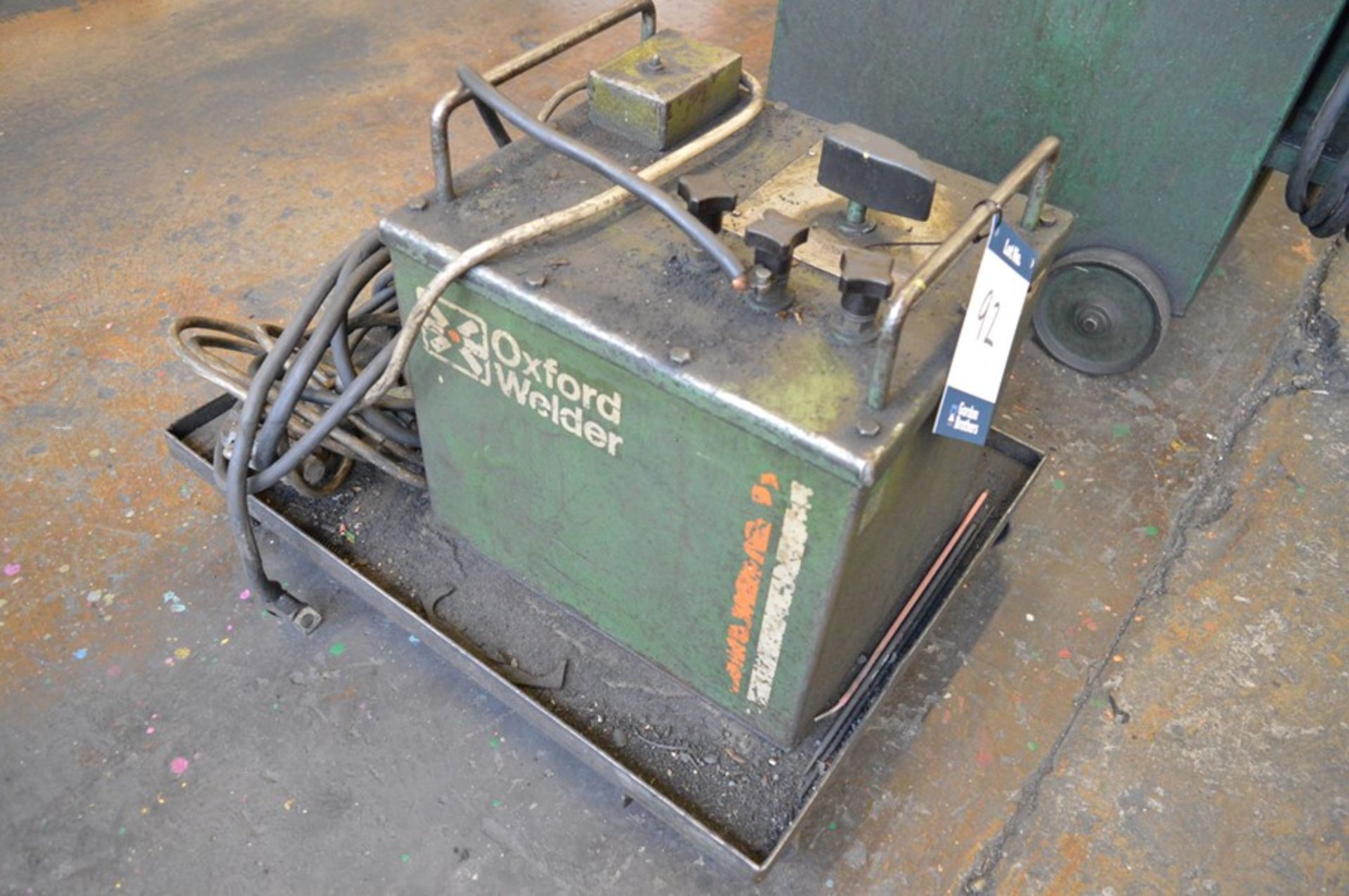 Oxford, 200-240 stick welder, Serial No. 761011