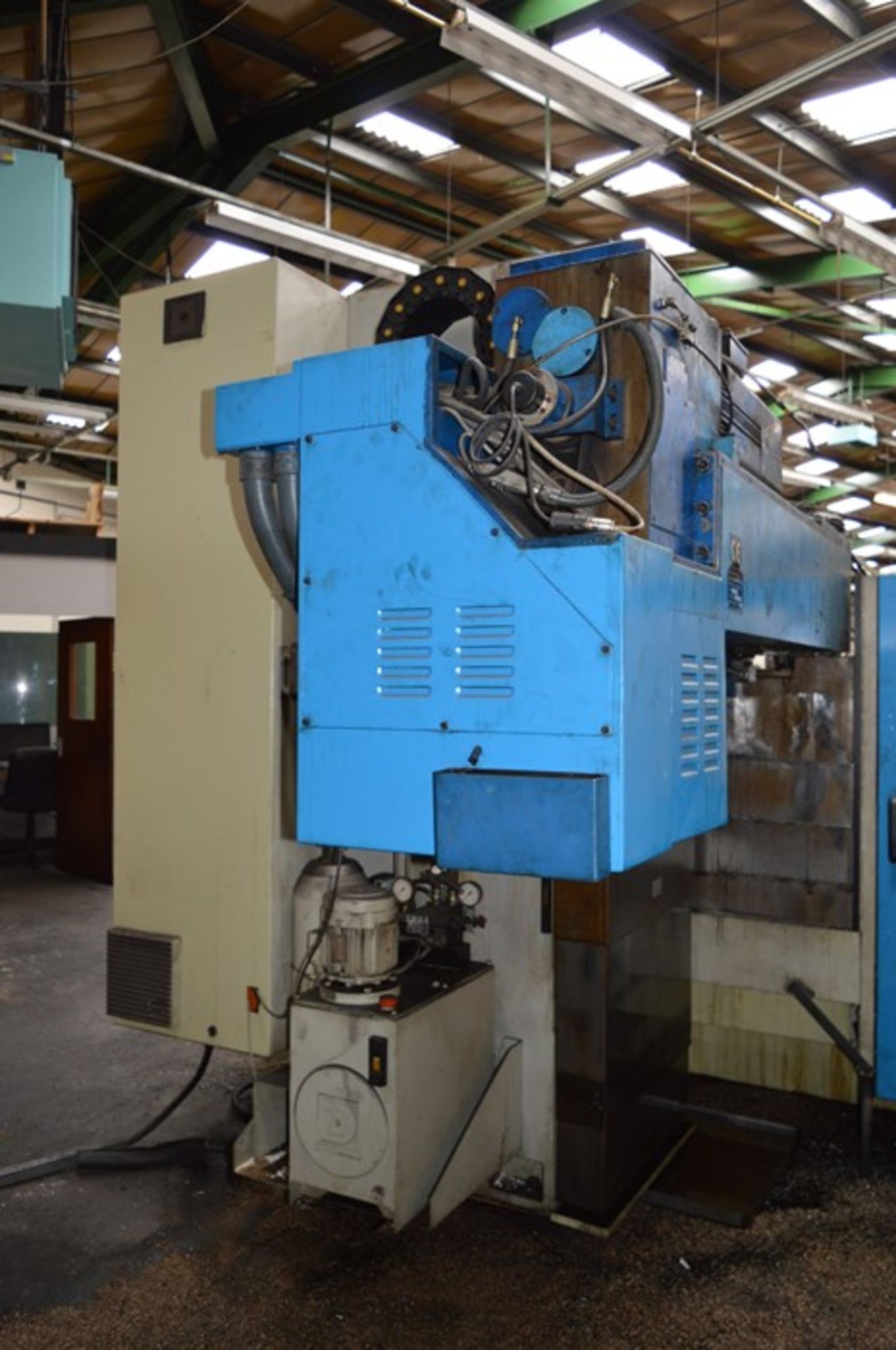CME, BF-02 CNC bed type milling machine, Serial No. 02-132 (1996) with Heidehain CNC controls, - Image 3 of 9