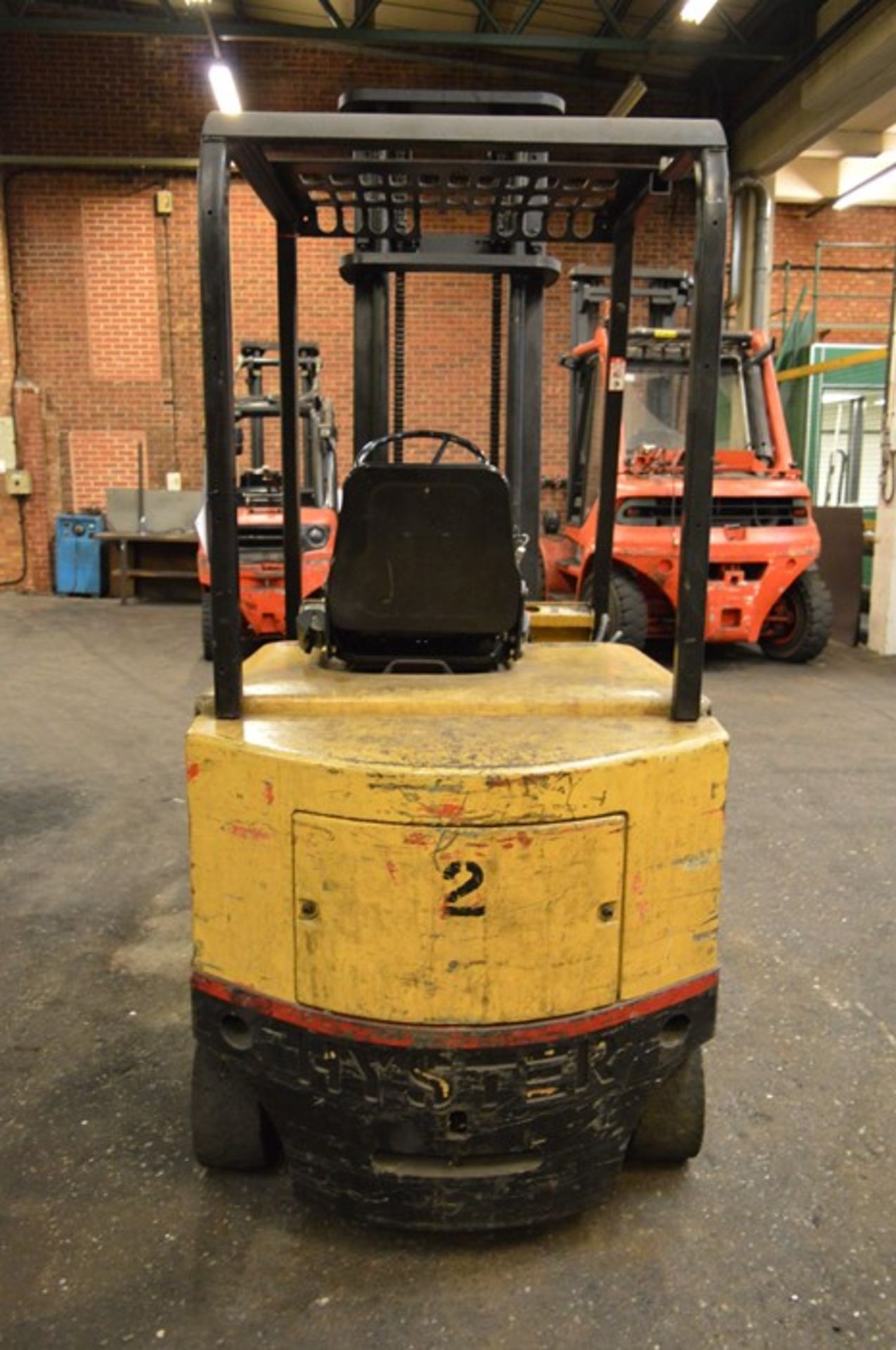 Hyster, E3.00XL electric counterbalance forklift truck, Serial No. C108A01691G, Capacity: 3,000kg, - Image 3 of 7