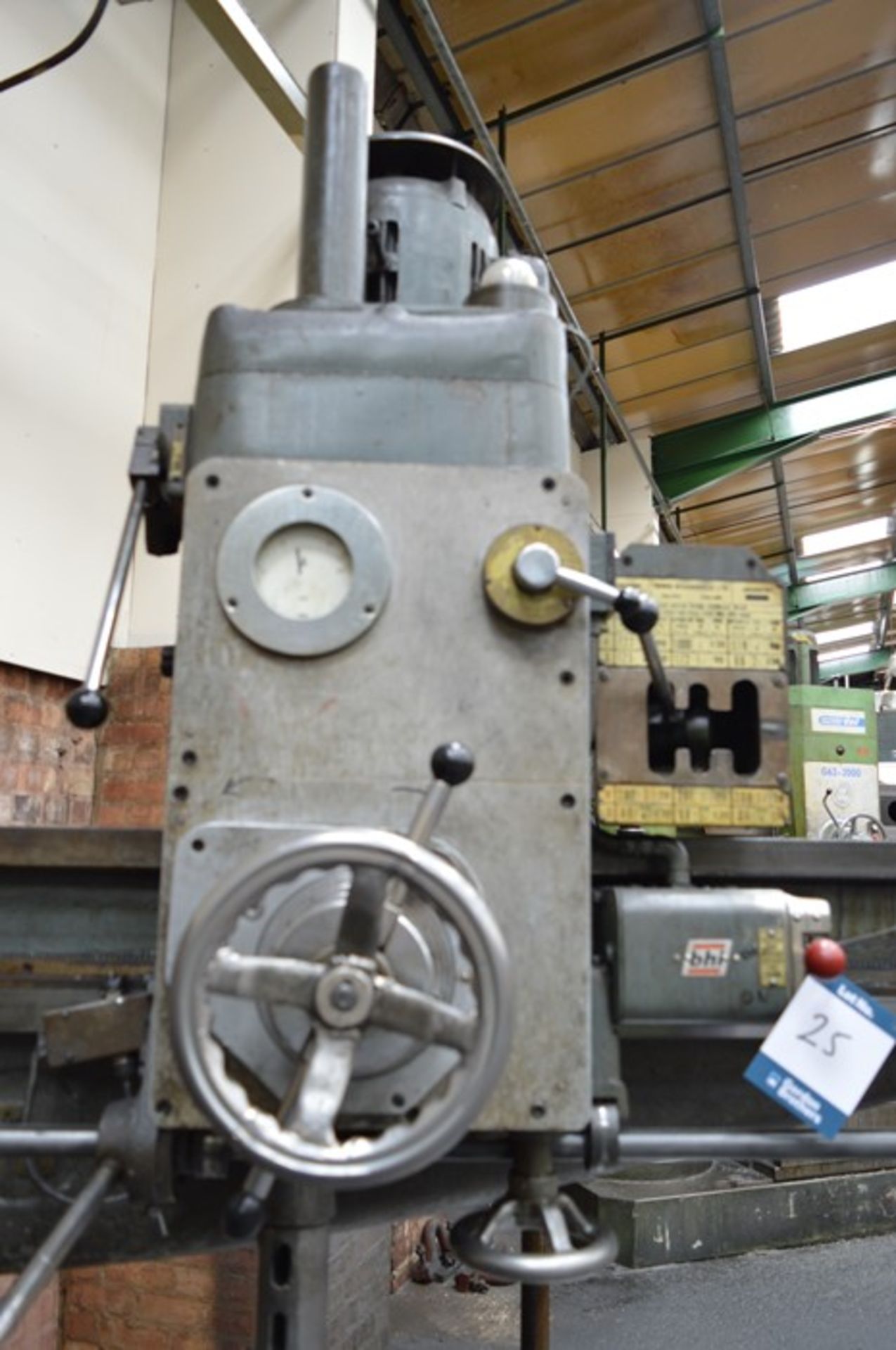 Town Woodhouse, AE4 radial arm drill, Machine No. 38998, bed size: 0.92m x 0.61m (Risk Assessment - Image 4 of 5