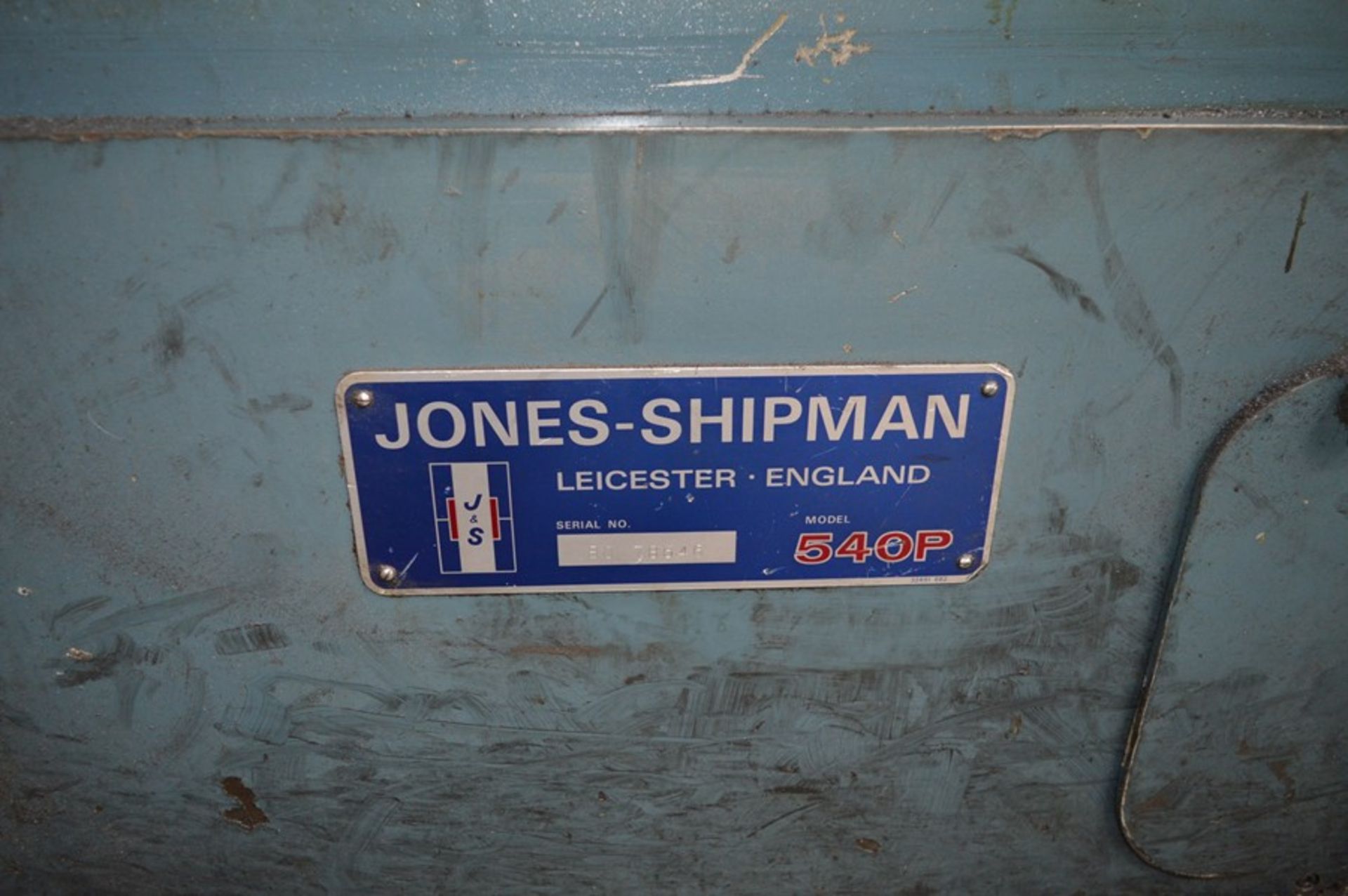 Jones & Shipman, 540P hydraulic surface grinder, Serial No. B0 78646 with magnetic chuck 18" x 6", - Image 5 of 5