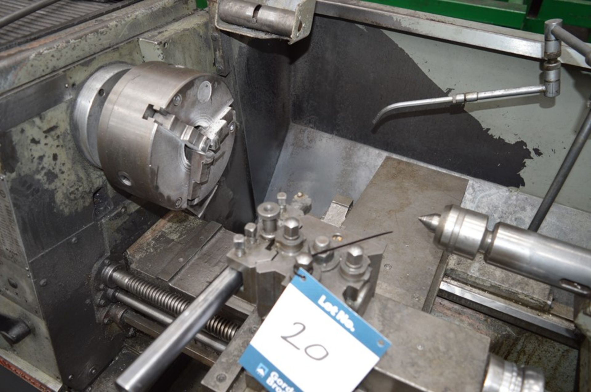 Colchester, Master 2500 gap bed centre lathe, Serial No. 5/0002/08536, distance between centres: - Image 2 of 5