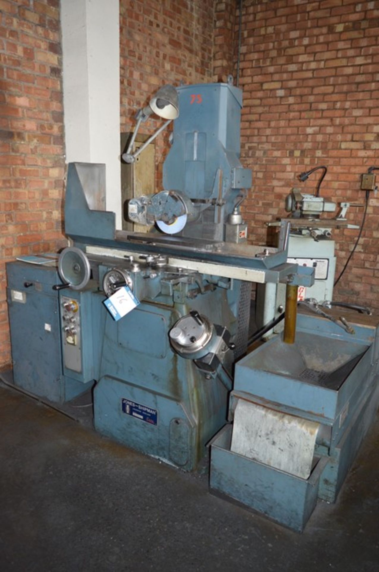 Jones & Shipman, 540L hydraulic surface grinder, Serial No. BO98563 (!975) with Eclipse magnetic