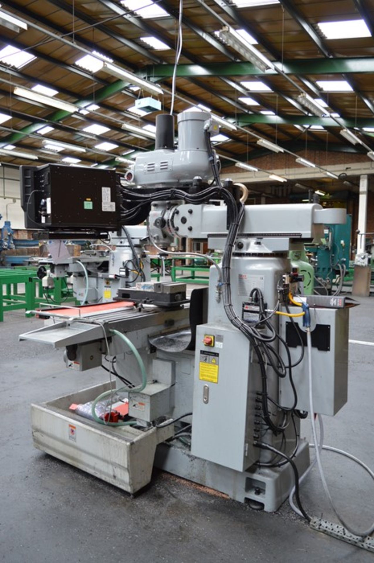 XYZ, SMX2 3000SLV three axis turret head milling machine, Serial No. 13041 (2018) with Proto Trak, - Image 3 of 8