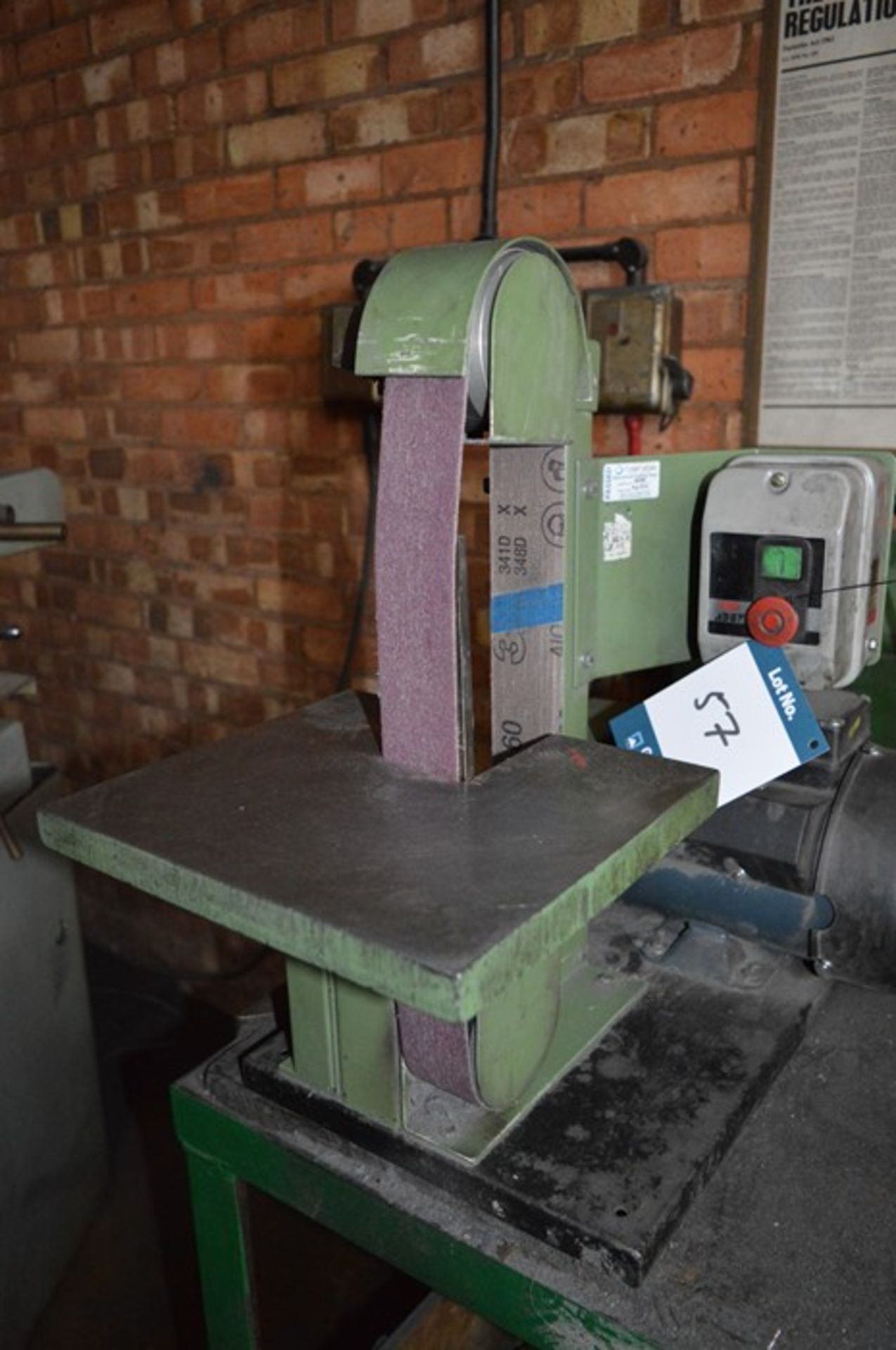 Vanco, Flexiband, Model: 2B, belt linisher, Serial No. 16624