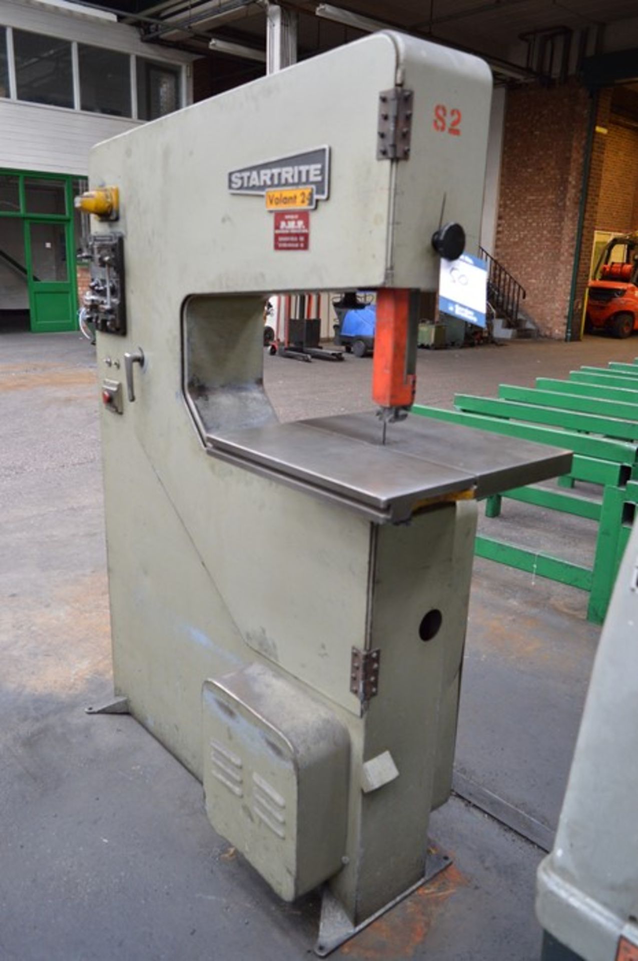 Startrite, Volant 24, vertical bandsaw, Serial No. 25940 with Ideal, BSO/16 blade welder, Serial No.