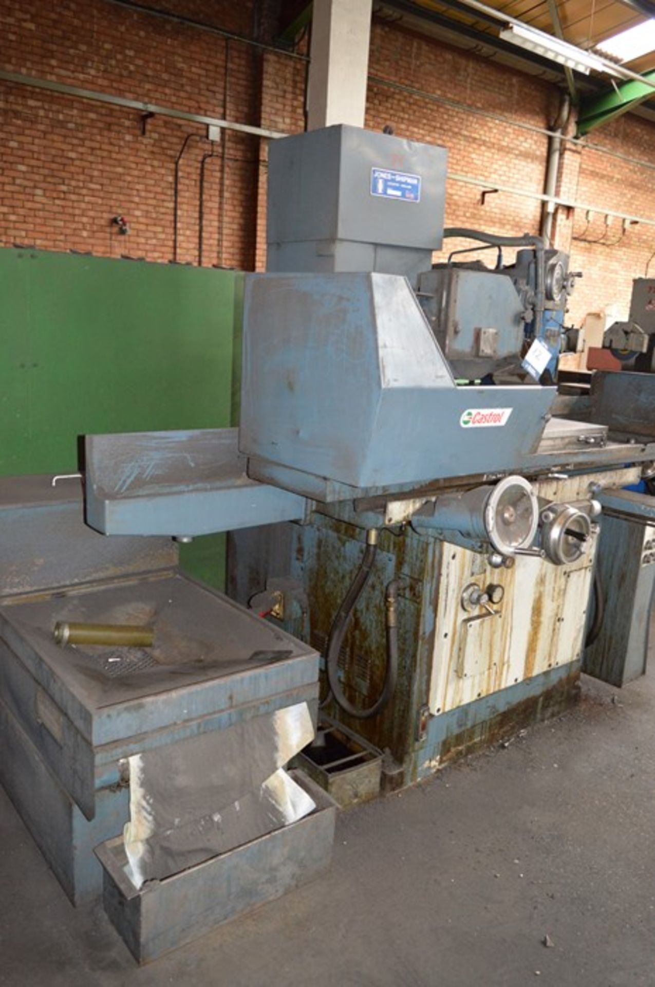 Jones & Shipman, 1415 hydraulic toolroom surface grinder, Serial No. BO12050 with magnetic chuck - Image 3 of 7