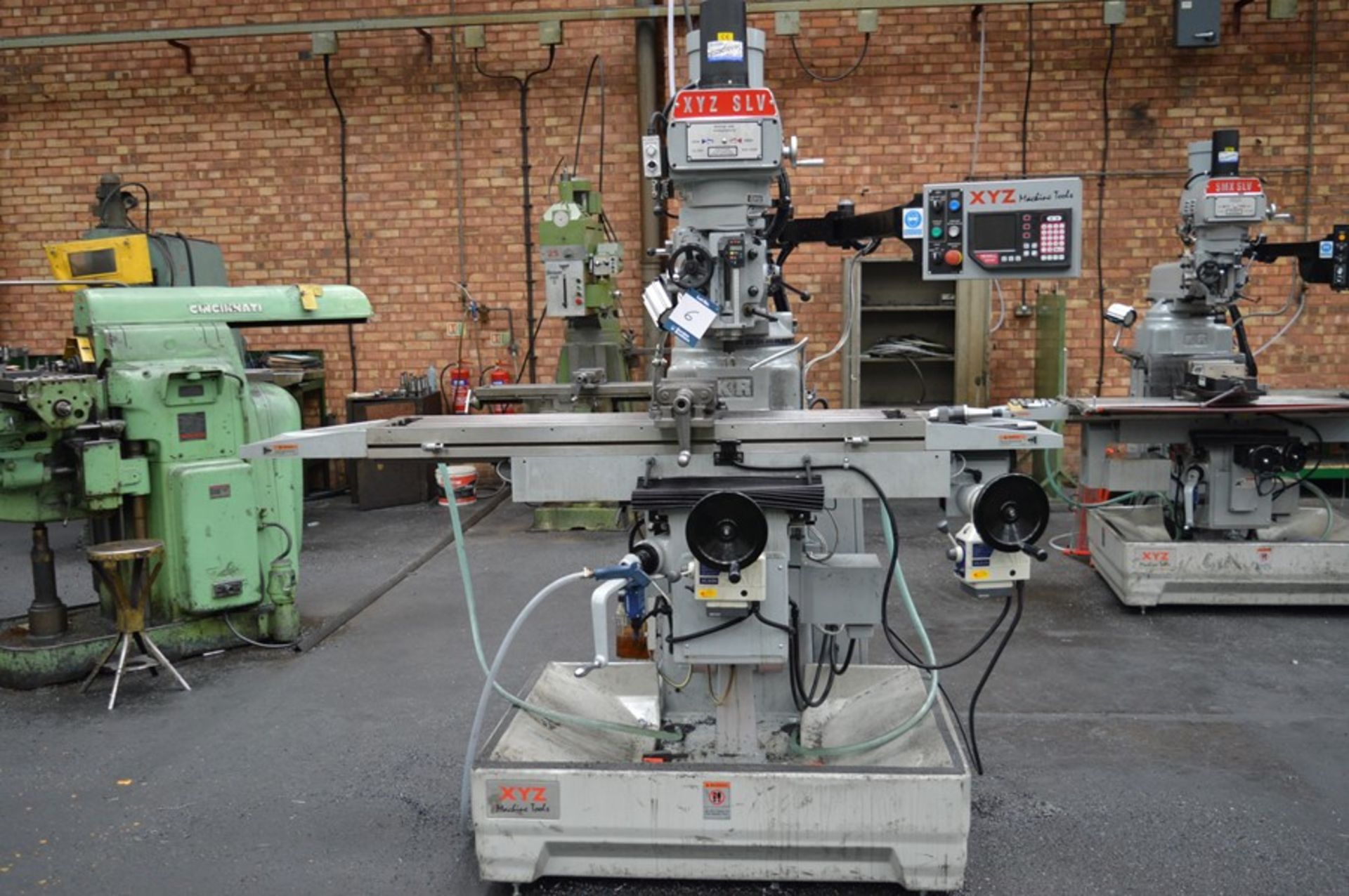 XYZ, 3000SLV three axis turret head milling machine, Serial No. 13131 (2018) with Newhall, NMS300