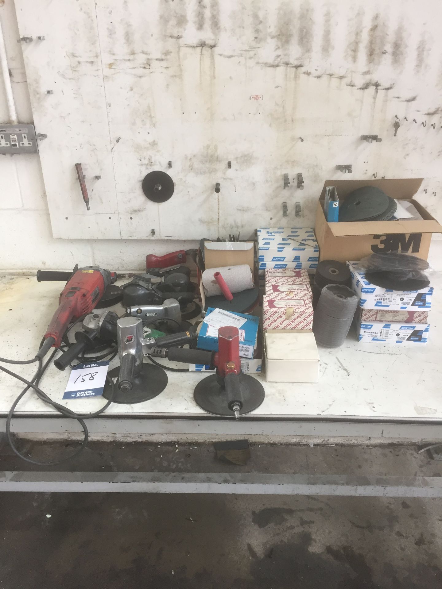 Various electric and pneumatic grinders, as lotted - Image 2 of 2