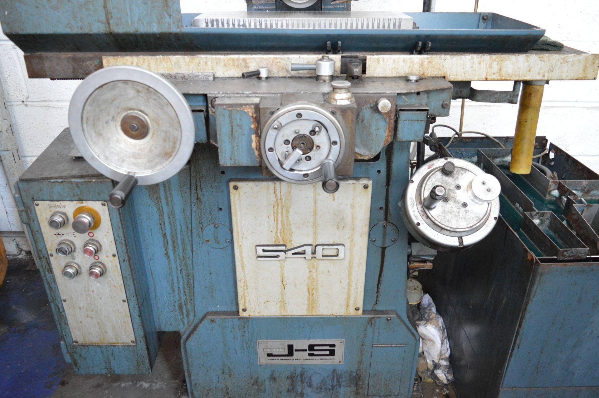 Jones & Shipman, 540, surface grinder, Serial No. B015254 with magnetic chuck, 450mm x 150mm - Image 4 of 6