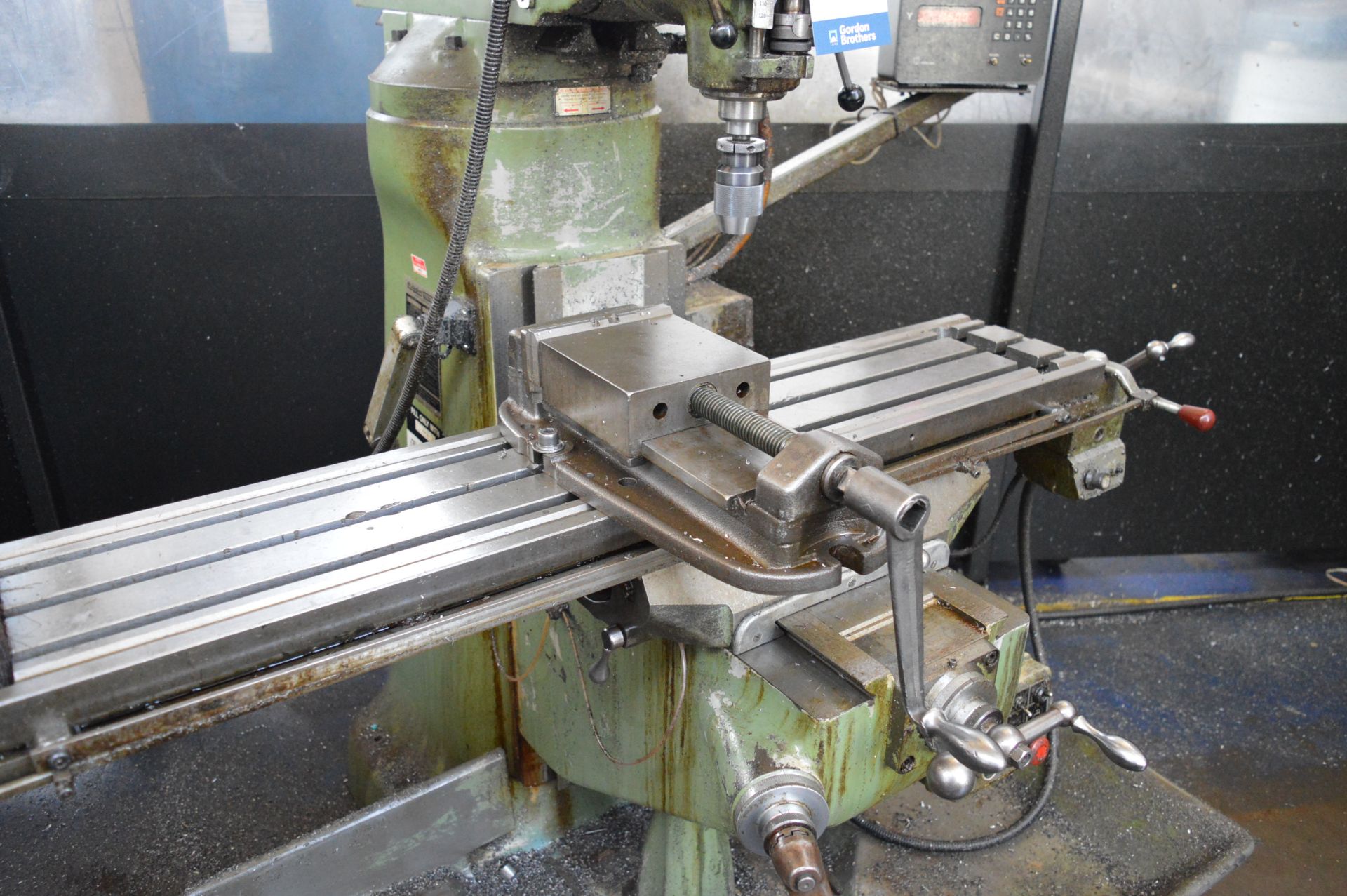 Bridgeport ,Series I 2HP Textron vertical 2-axis milling machine, Serial No. 372150582W with - Image 3 of 6