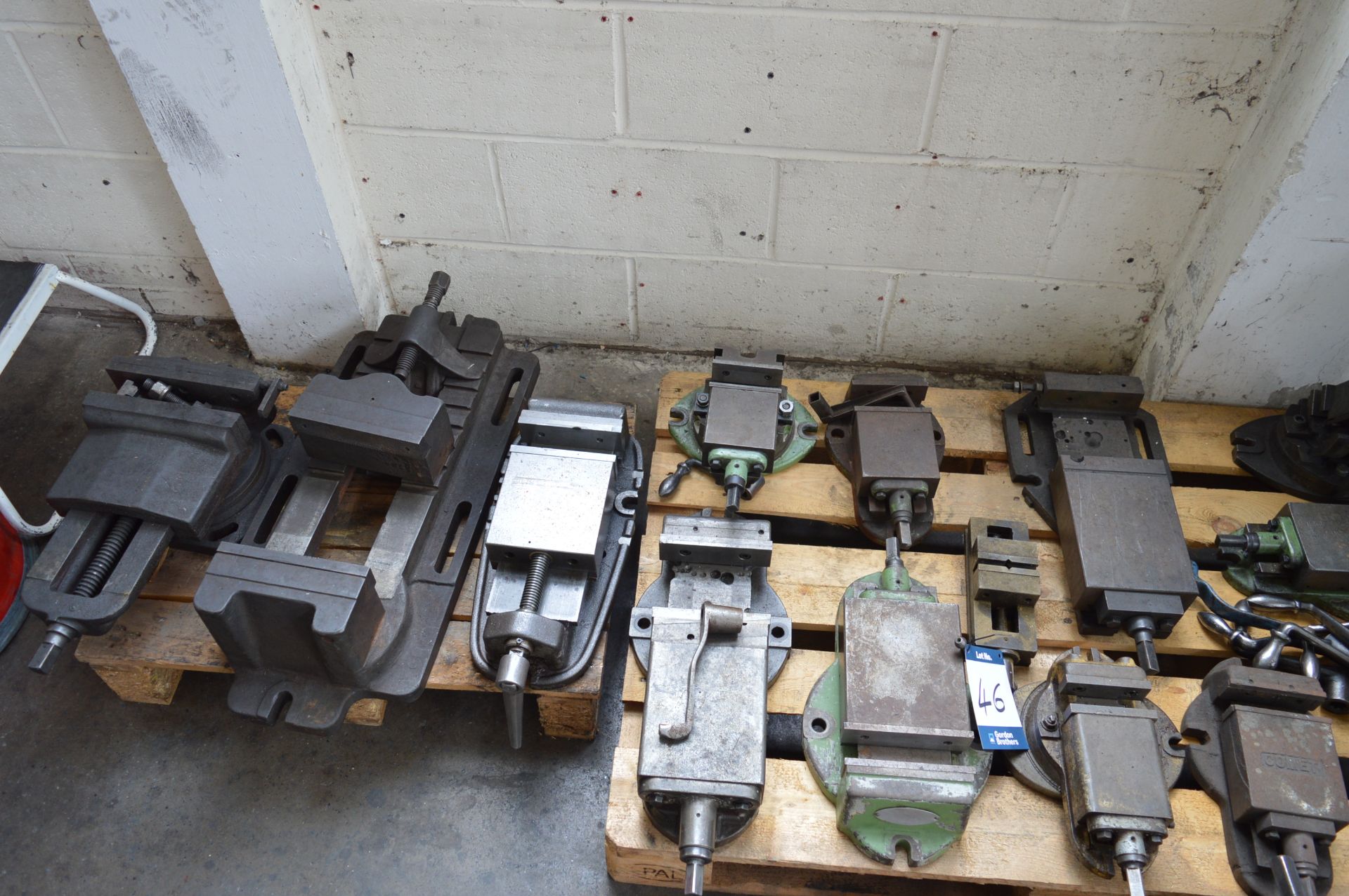17 x various machine vices, as lotted - Image 2 of 2