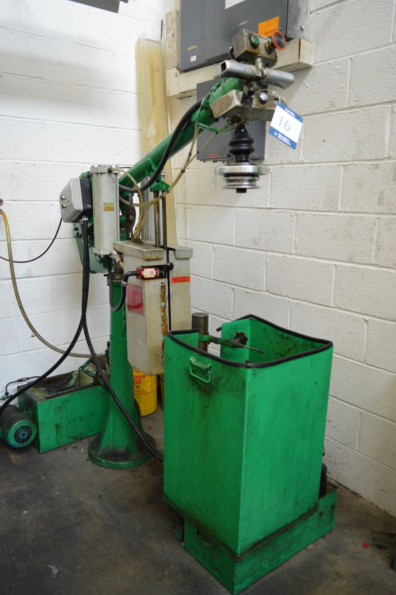 Delapena, Model 276/P, auto stroker vertical honing machine together with associated tooling