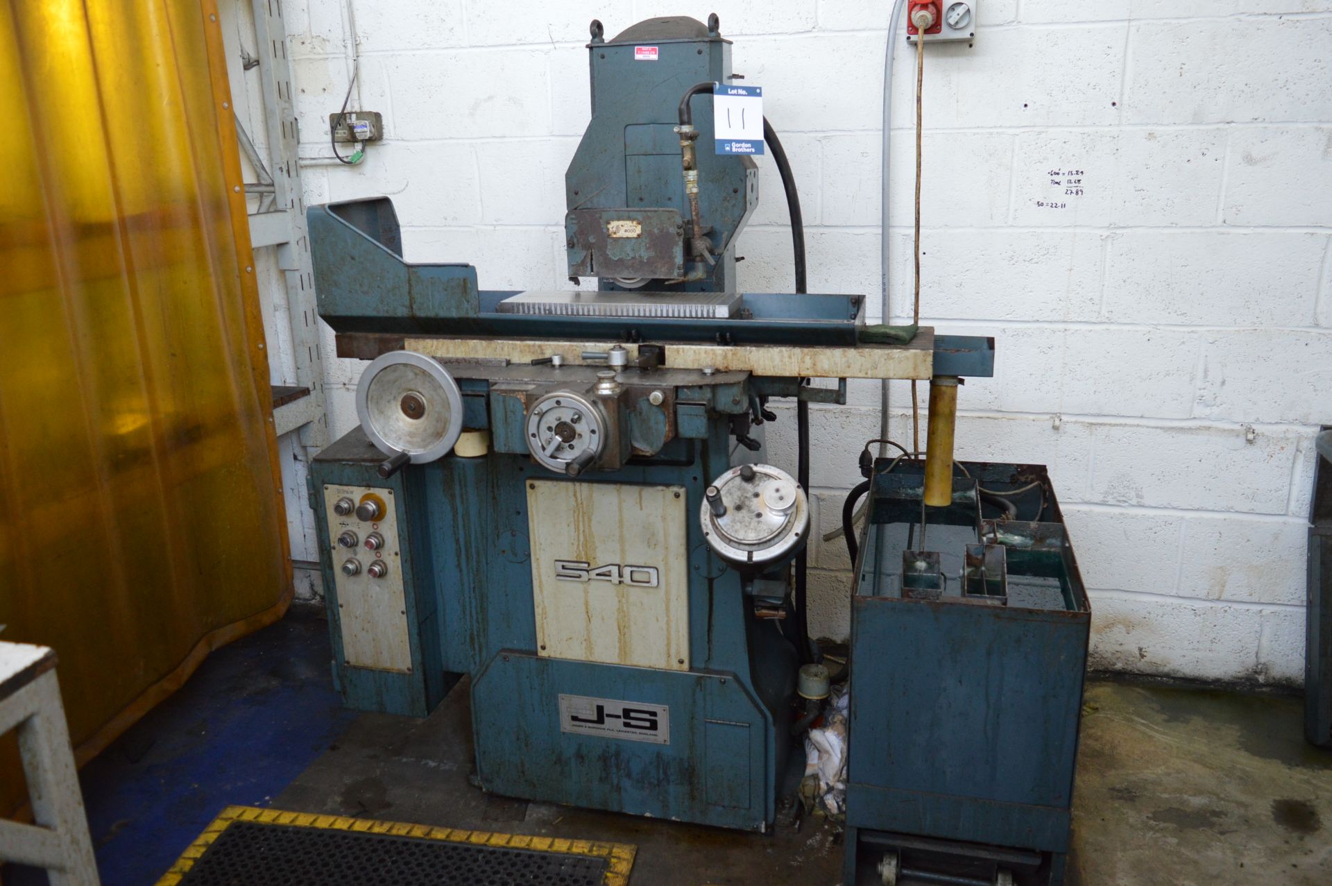 Jones & Shipman, 540, surface grinder, Serial No. B015254 with magnetic chuck, 450mm x 150mm - Image 2 of 6