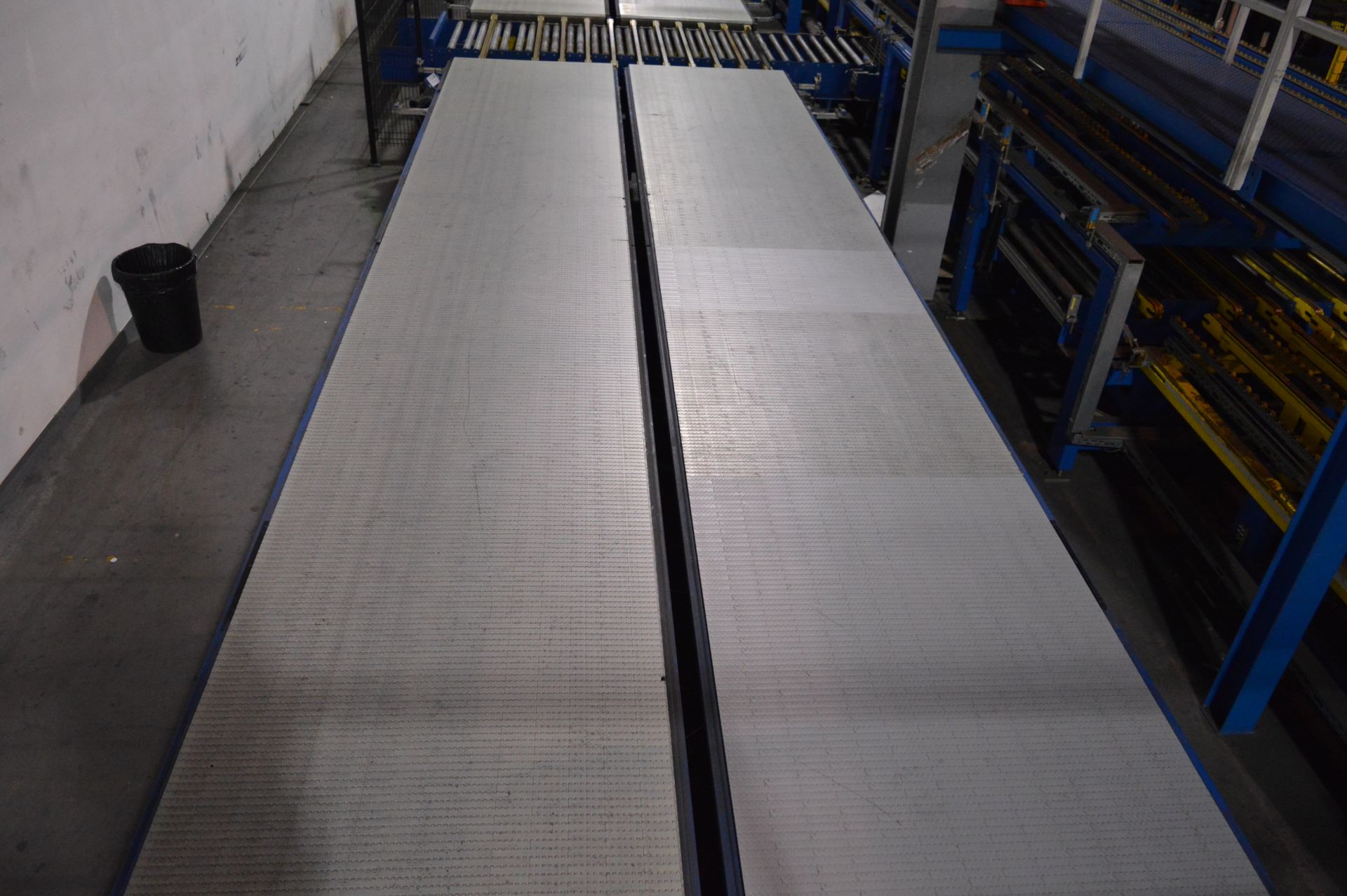 2 x Kraft, modular plastic motorised conveyors (2006) Each 17m (l) x 1.4m (w) (Due to the complexity - Image 3 of 4