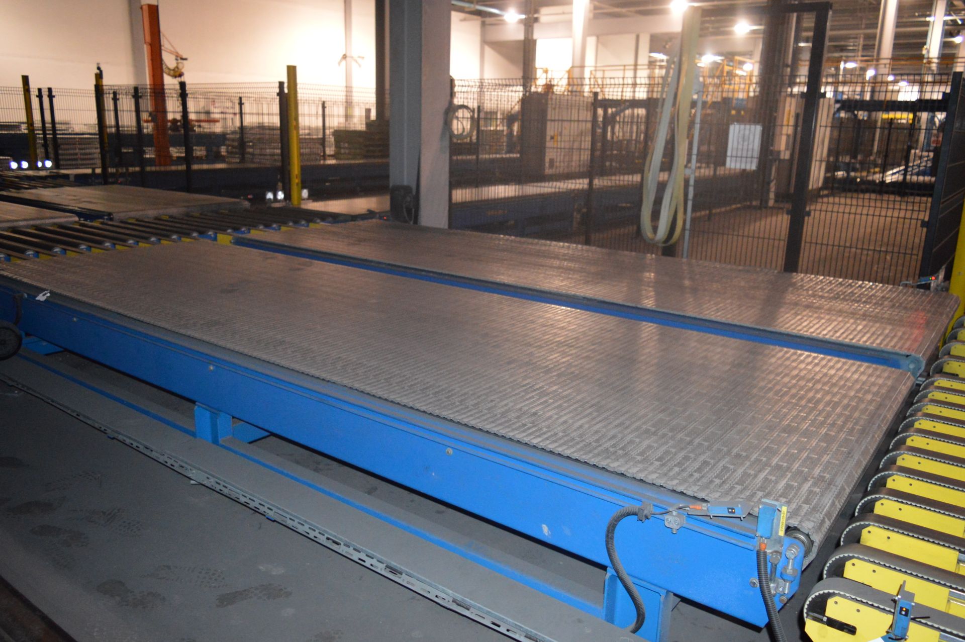 2 x Kraft, motorised modular plastic belt conveyors (2006) 4.4m (l) x 1.4m (w) (Due to the - Image 2 of 2