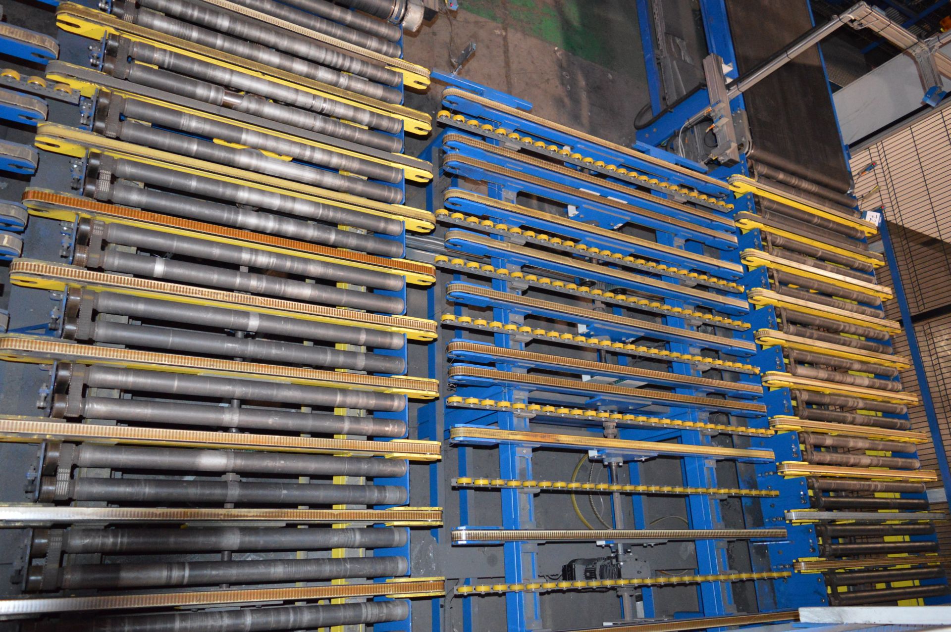 4 x Kraft, cross transfer motorised conveyors (2006) Each 4m (l) x 1.9m (w) (Due to the complexity