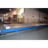 4 x Kraft, motorised modular plastic belt conveyors (2006) 5.2m (l) x 1.4m (w) (Due to the