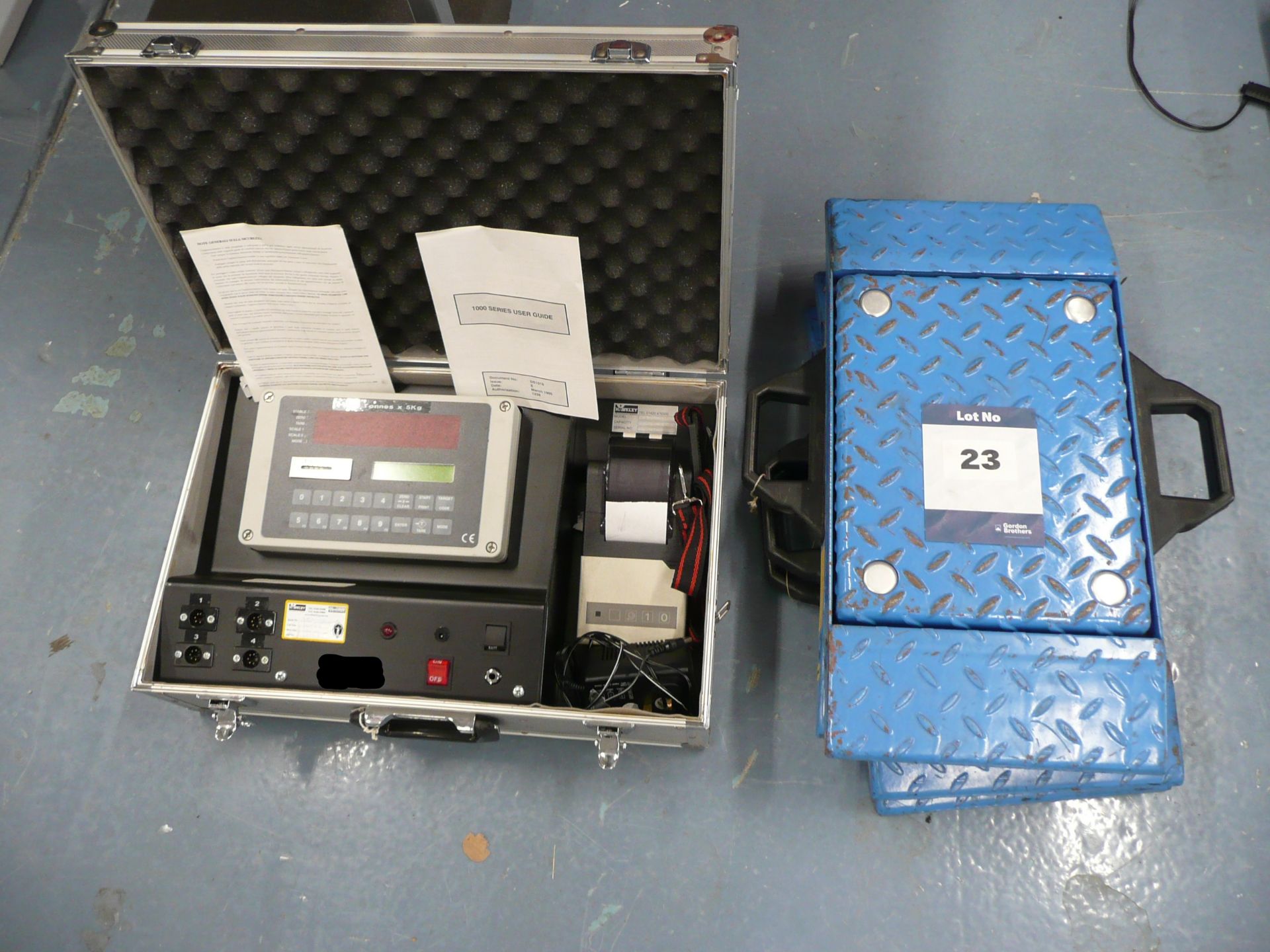 Hawkley, ES270, portable vehicle scales Capacity 2000kg (Qty 4) Portable vehicle weighing scale