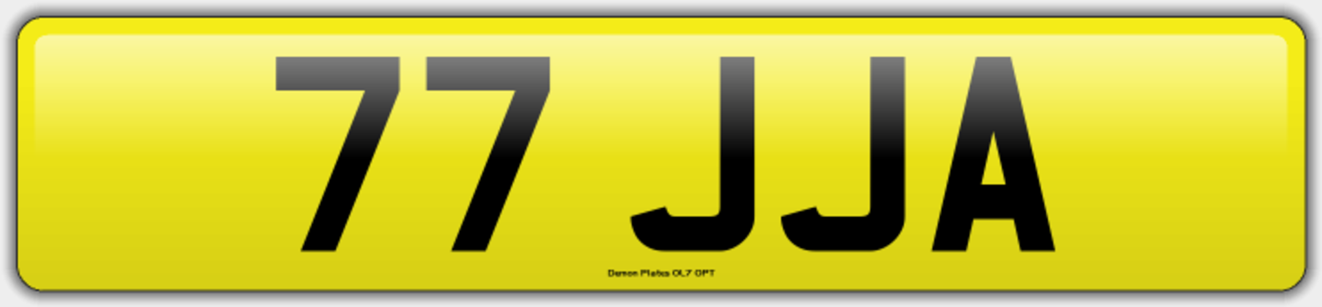 Cherished Registration - 77 JJA (on V750 Certificate of Entitlement expiring 21st February 2026)