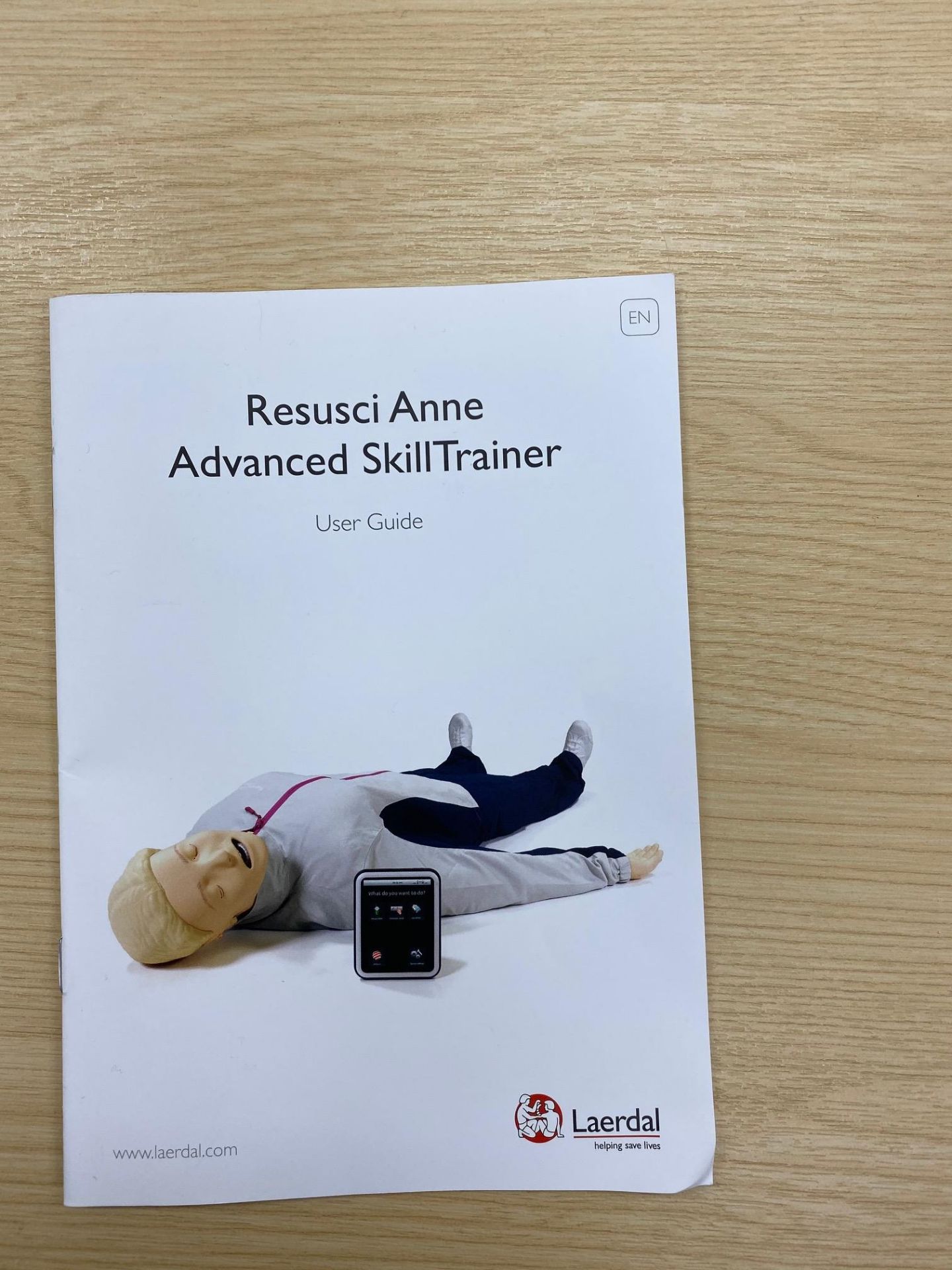 Laerdal Resusci Anne advanced skill trainer mannequin (link versions) including carry case and - Image 4 of 6