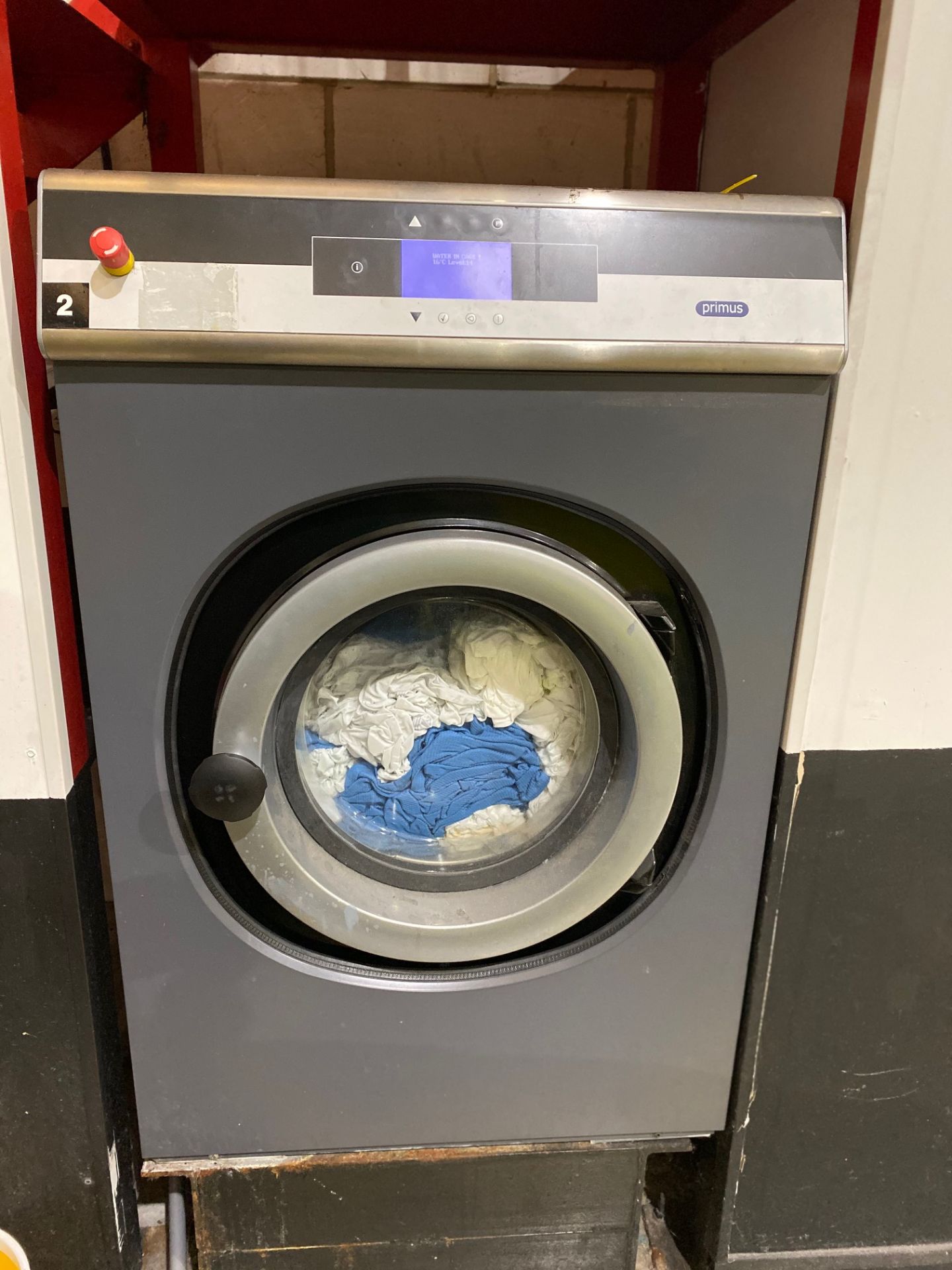 Primus FX105 , Commercial washing machine, 415 volts 3Ph S/No 105FX 000563VR (2012)