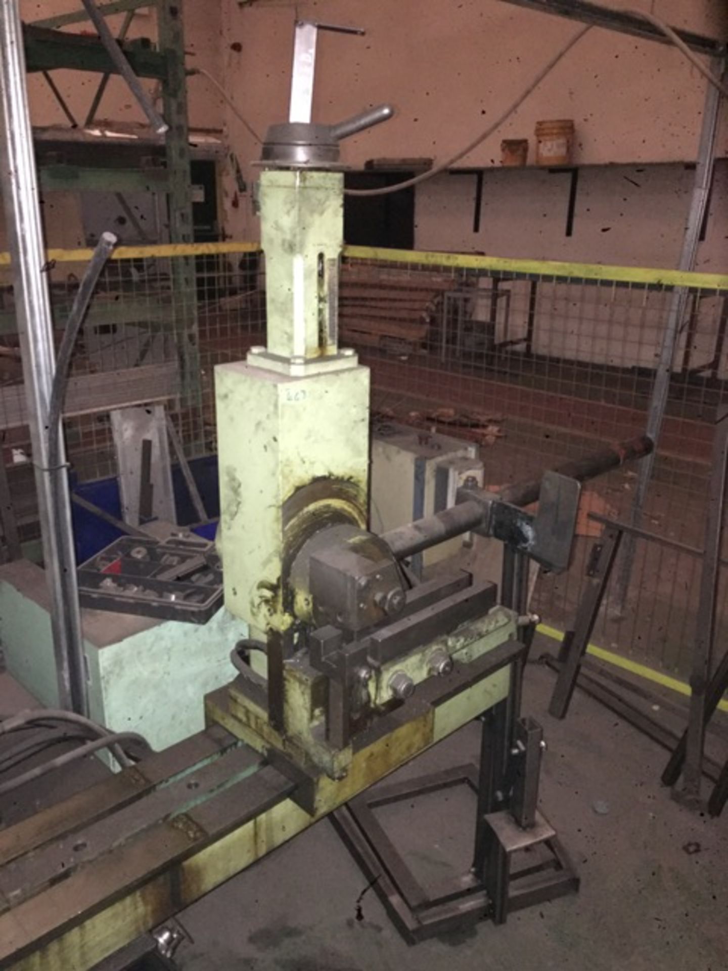 Langley 985 twin-head tube forming machine, Serial No. 82-83 **This lot is located at The Willows - Image 2 of 2