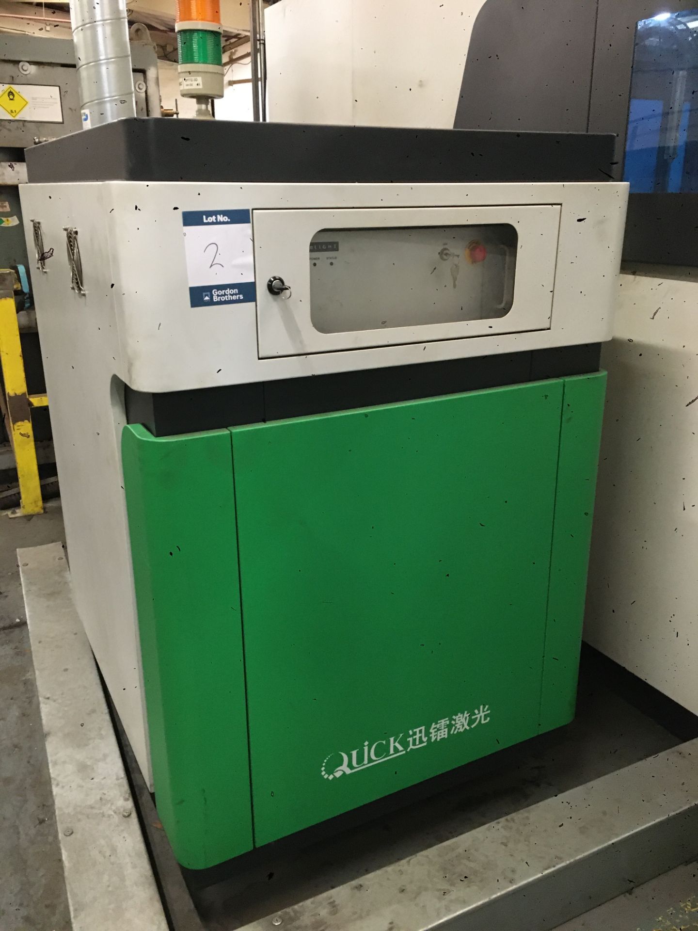 Suzhou Quick Laser Technology Co. Ltd, QL-FCP3015 20kw laser cutting machine, Serial No. - Image 11 of 16