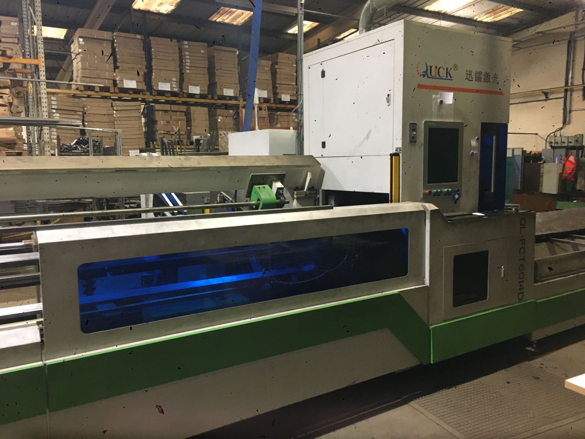 Suzhou Quick Laser Technology Co. Ltd, QL-FCT6014D 30kw laser tube cutting machine, Serial No. - Image 2 of 14