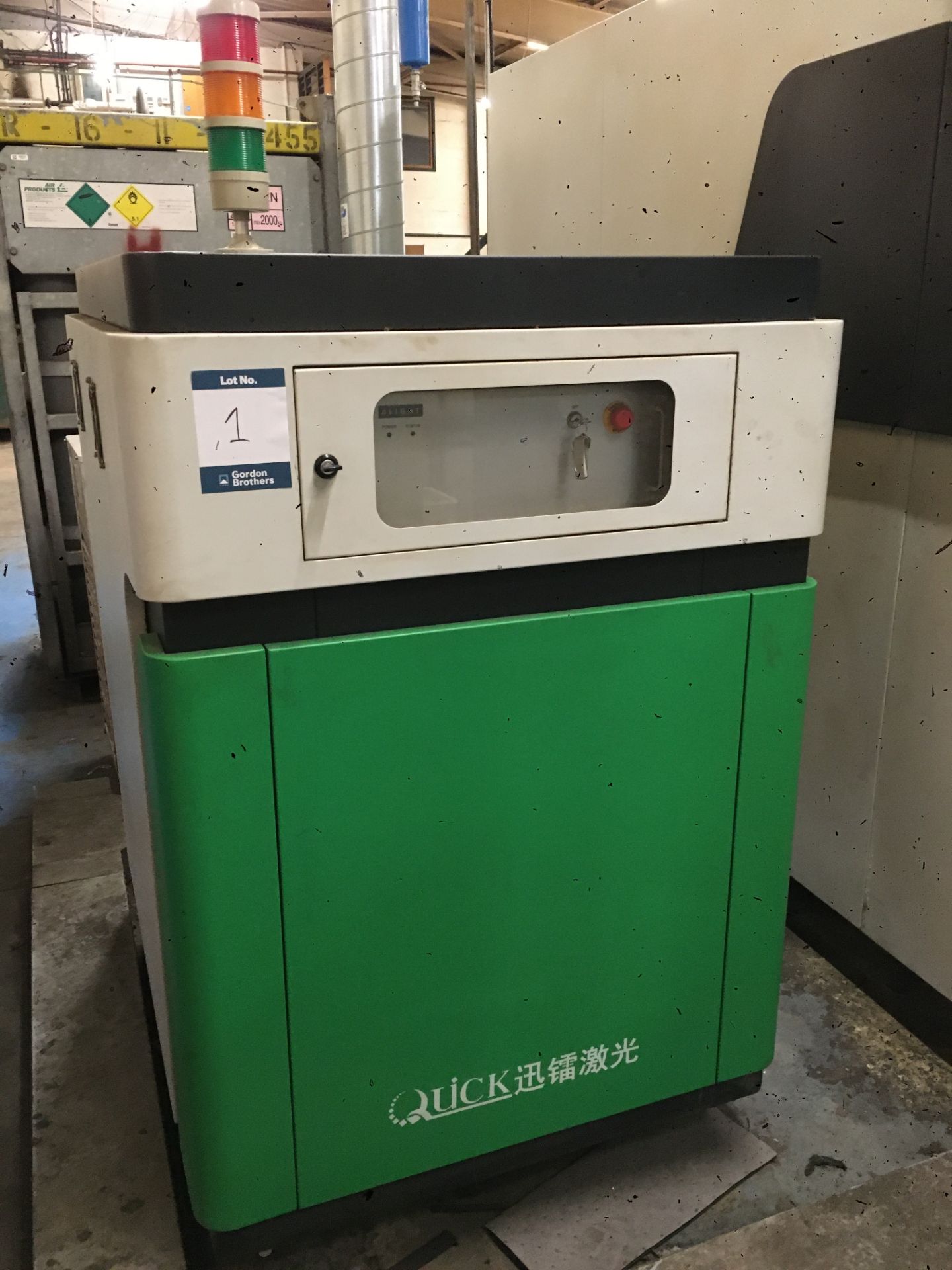 Suzhou Quick Laser Technology Co. Ltd, QL-FCP3015 20kw laser cutting machine, Serial No. - Image 12 of 16