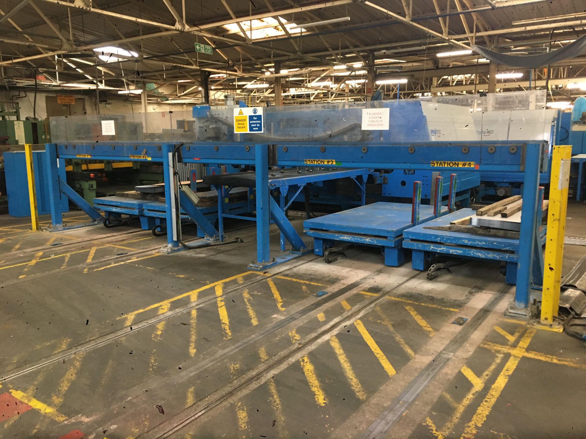 Pivatic, FLN225/FSW125 bending line (2000) comprising: 4x travelling loading cars (approx. 1205 x - Image 2 of 14