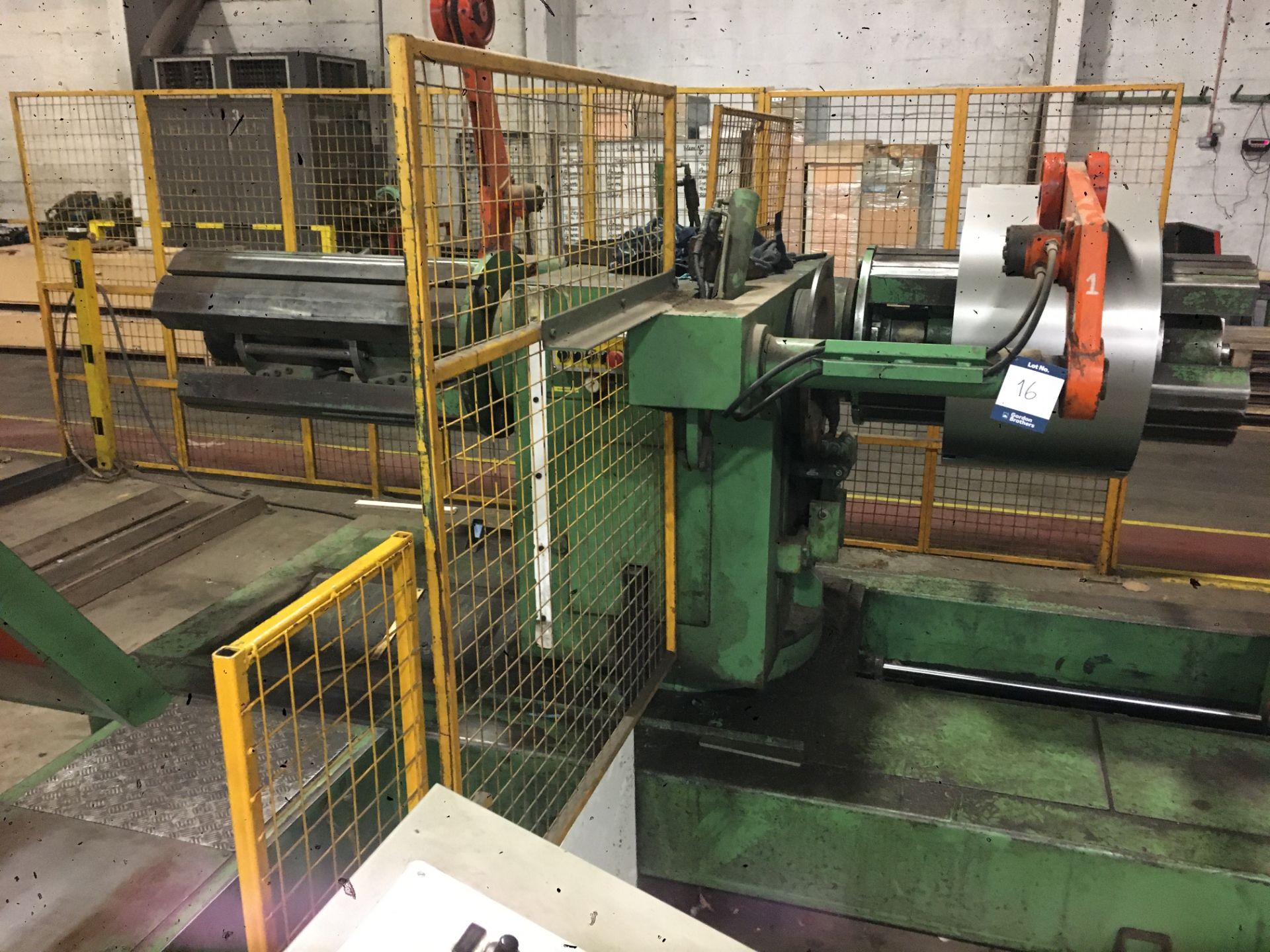 Pivatic, punching and bending Line 2 (1997) comprising: Servo Presse SRL, Type SMDTCL / 800T10
