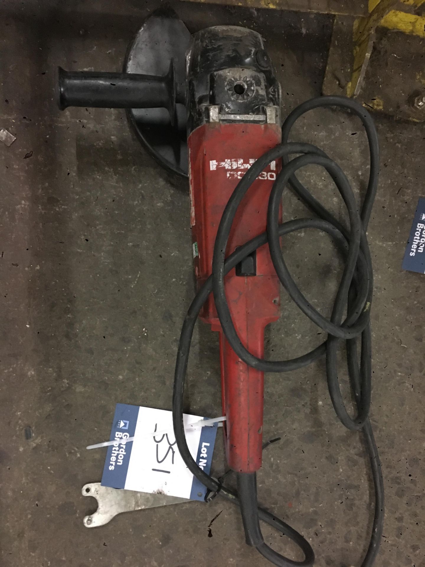 Hilti DC230 12" angle grinder, 110v **This lot is located at The Willows Site, CF48 1YH**