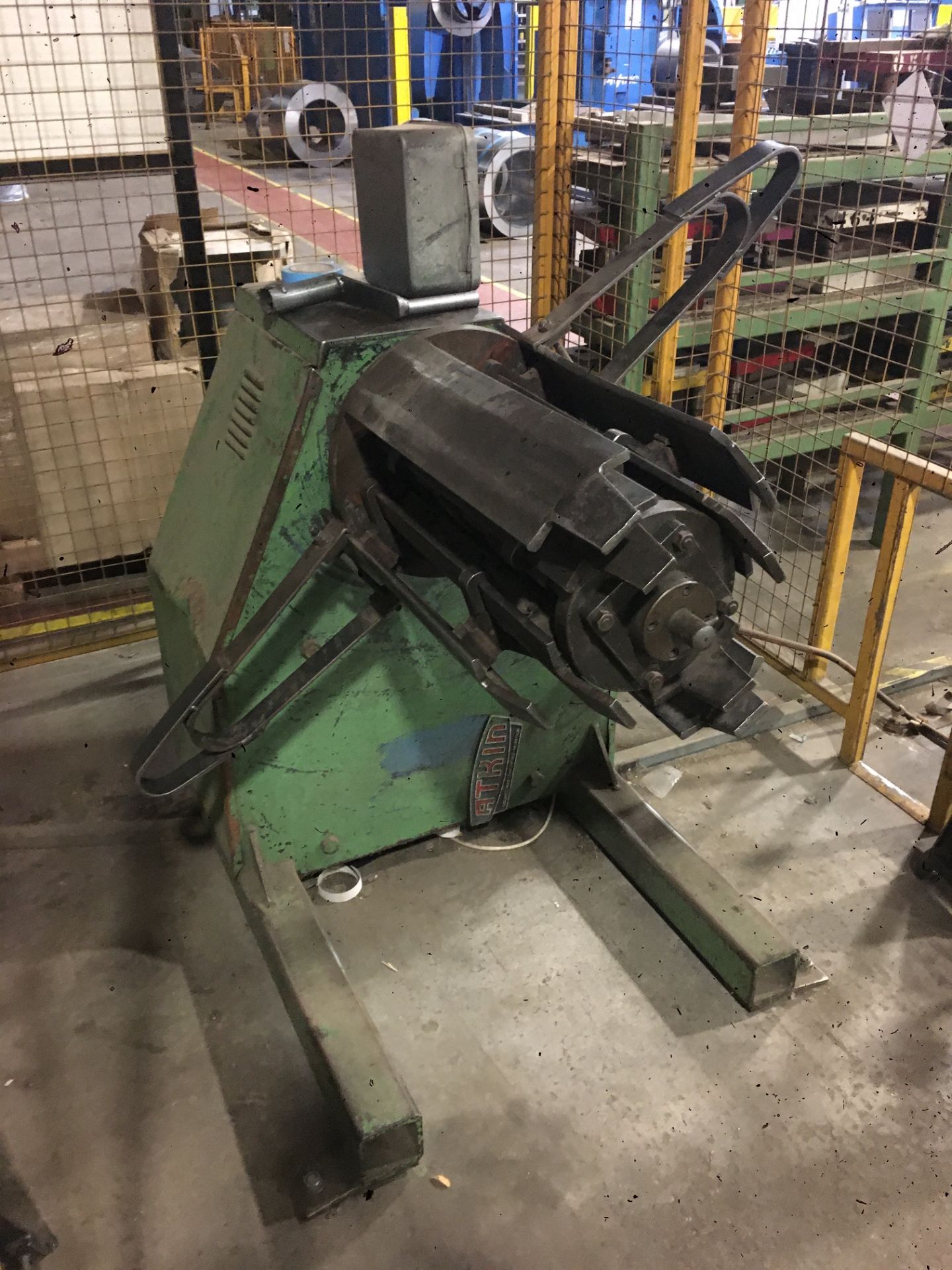 Forming and punching Line 3 comprising: Atkin, PC1.000 decoiler, Serial No. 3012, capacity 1000kg;
