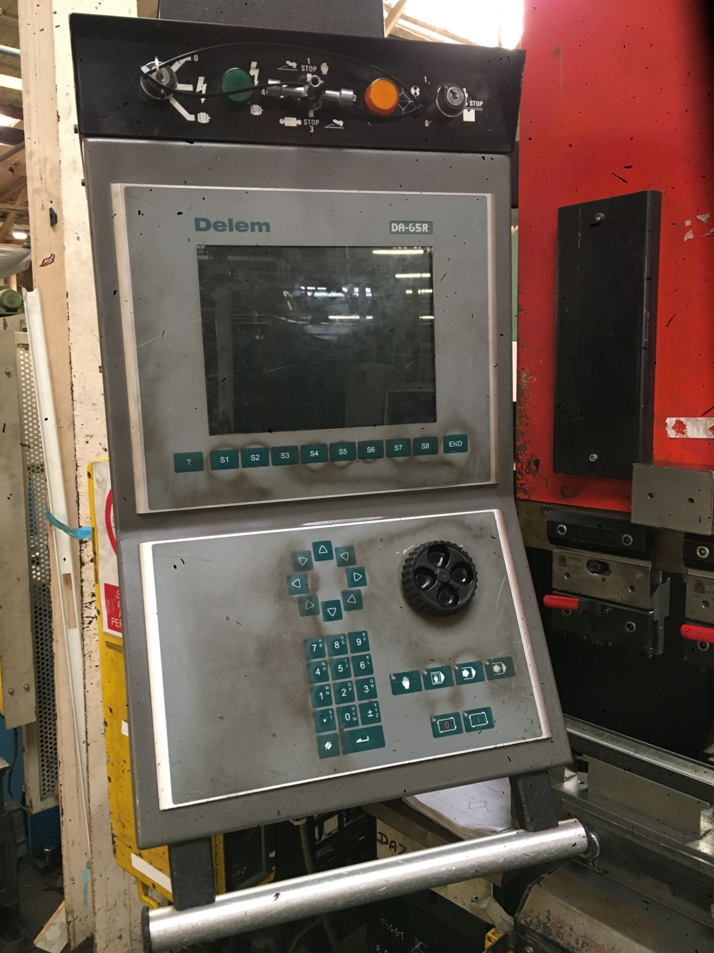 Amada, Promecam ITPS CNC hydraulic upstroking press brake, Serial No. ITPS-080-25-1006 (1988), max - Image 2 of 5