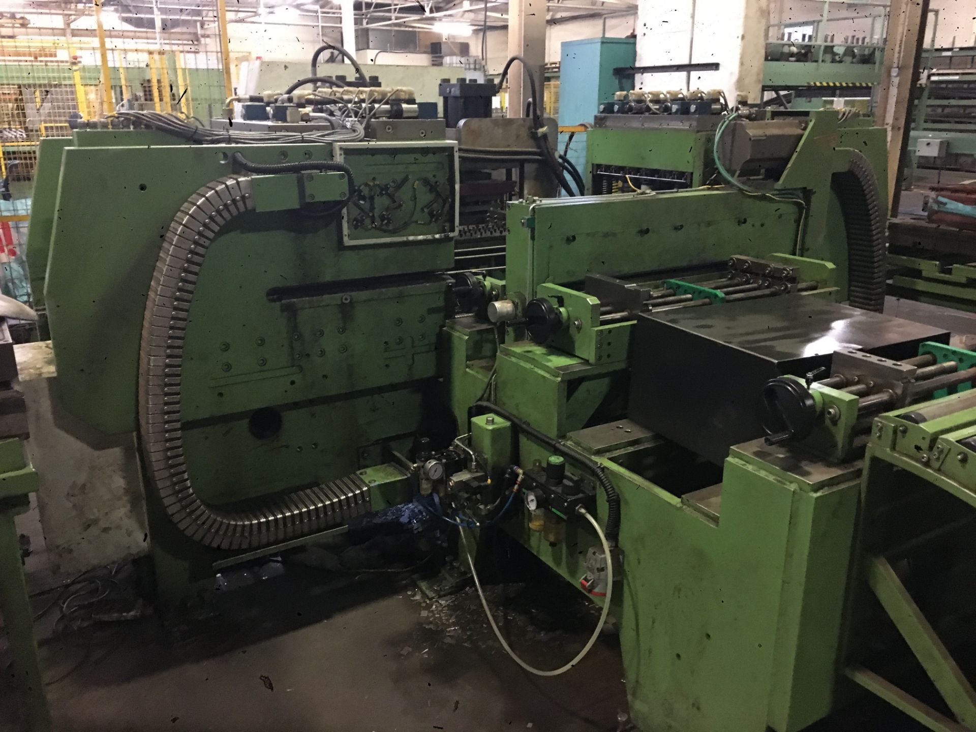 Pivatic, punching and bending Line 2 (1997) comprising: Servo Presse SRL, Type SMDTCL / 800T10 - Image 4 of 15