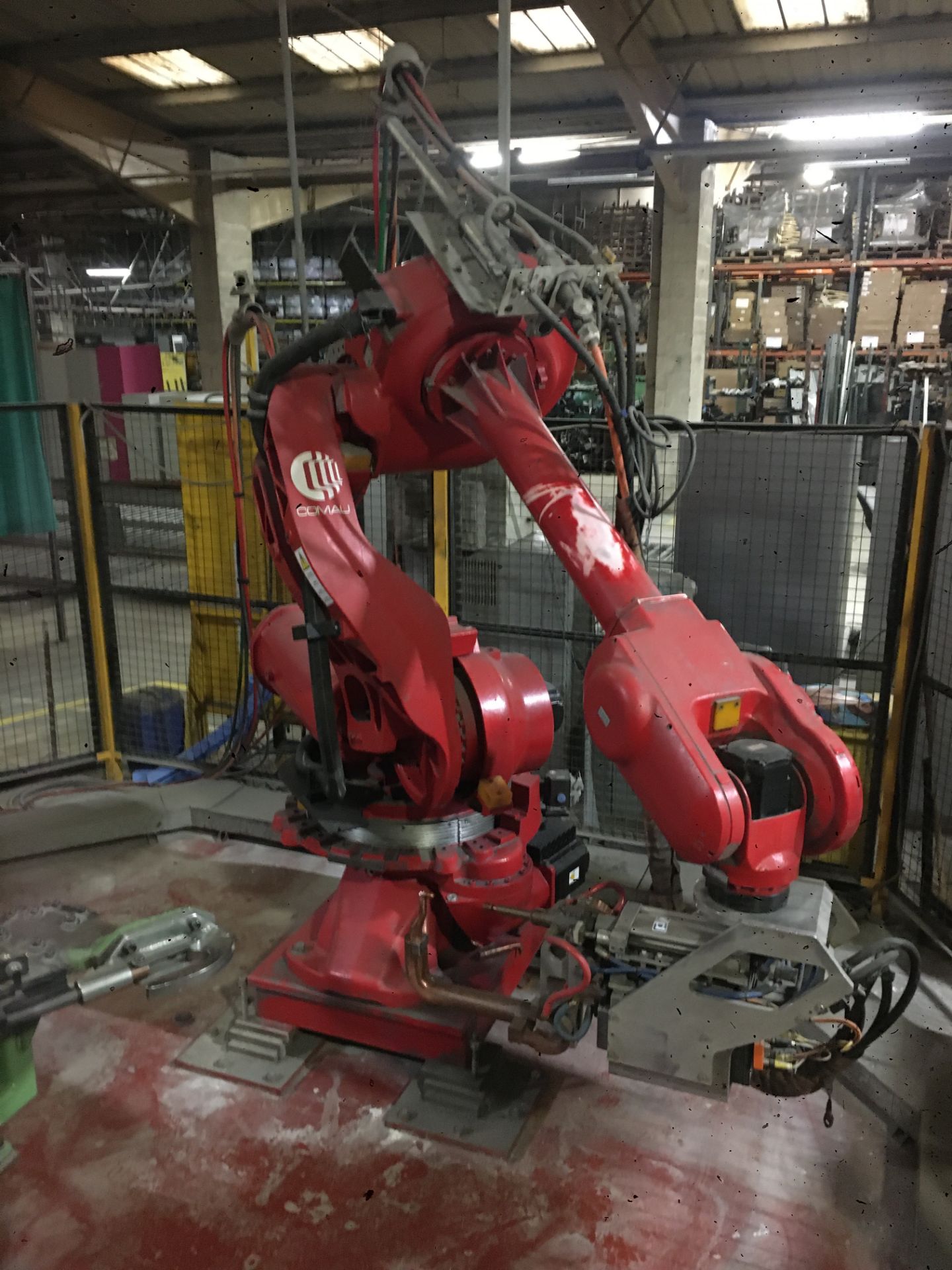 Robotic welding cell 2 comprising: 2x Comau Robotics, C4G RCC3 robots, Serial No. 0360 and 0357 ( - Image 3 of 11