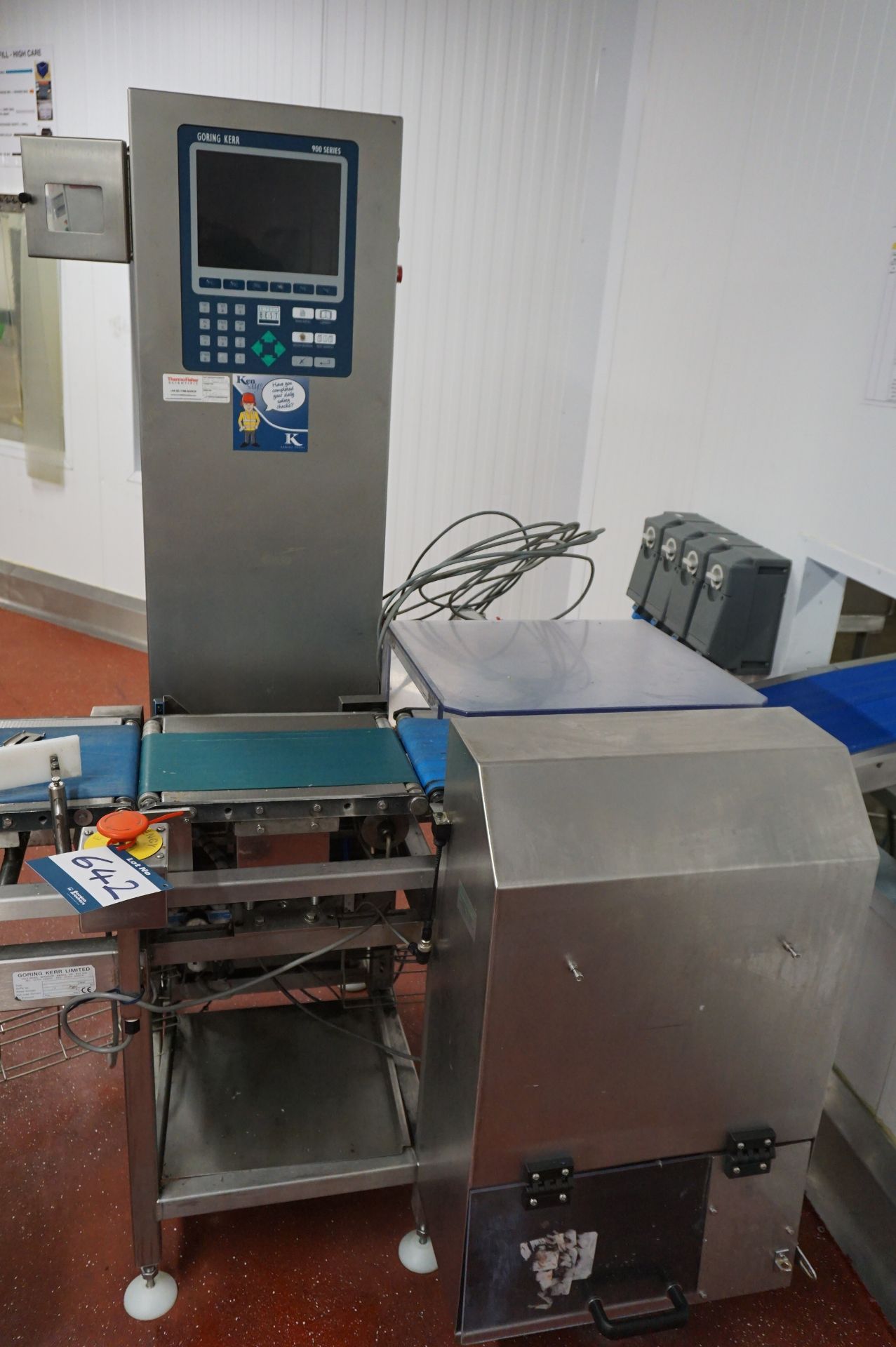 Goring Kerr, 900 Series, checkweigher with reject station