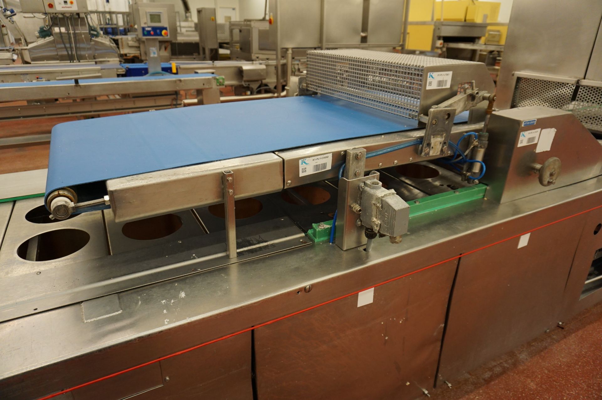 Rademaker Pie Line (1995) (Approx: 21.5m) Comprising: Continuous conveyor with interchangeable - Image 12 of 25
