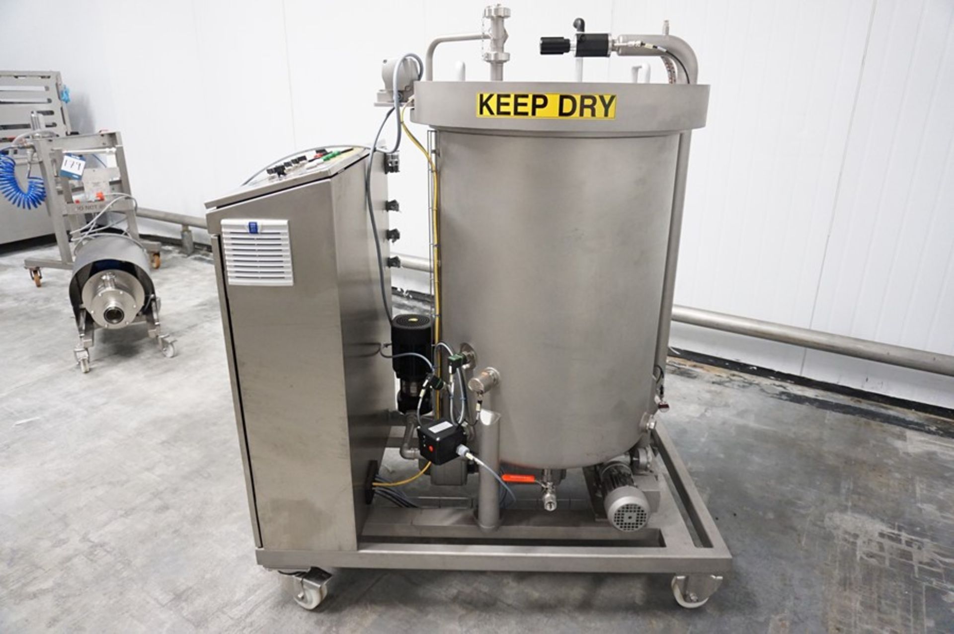 Sollich, Model: RT 250-K VA, 250kg mobile chocolate melting tank, Serial No. 31454015 (2017) with - Image 3 of 12