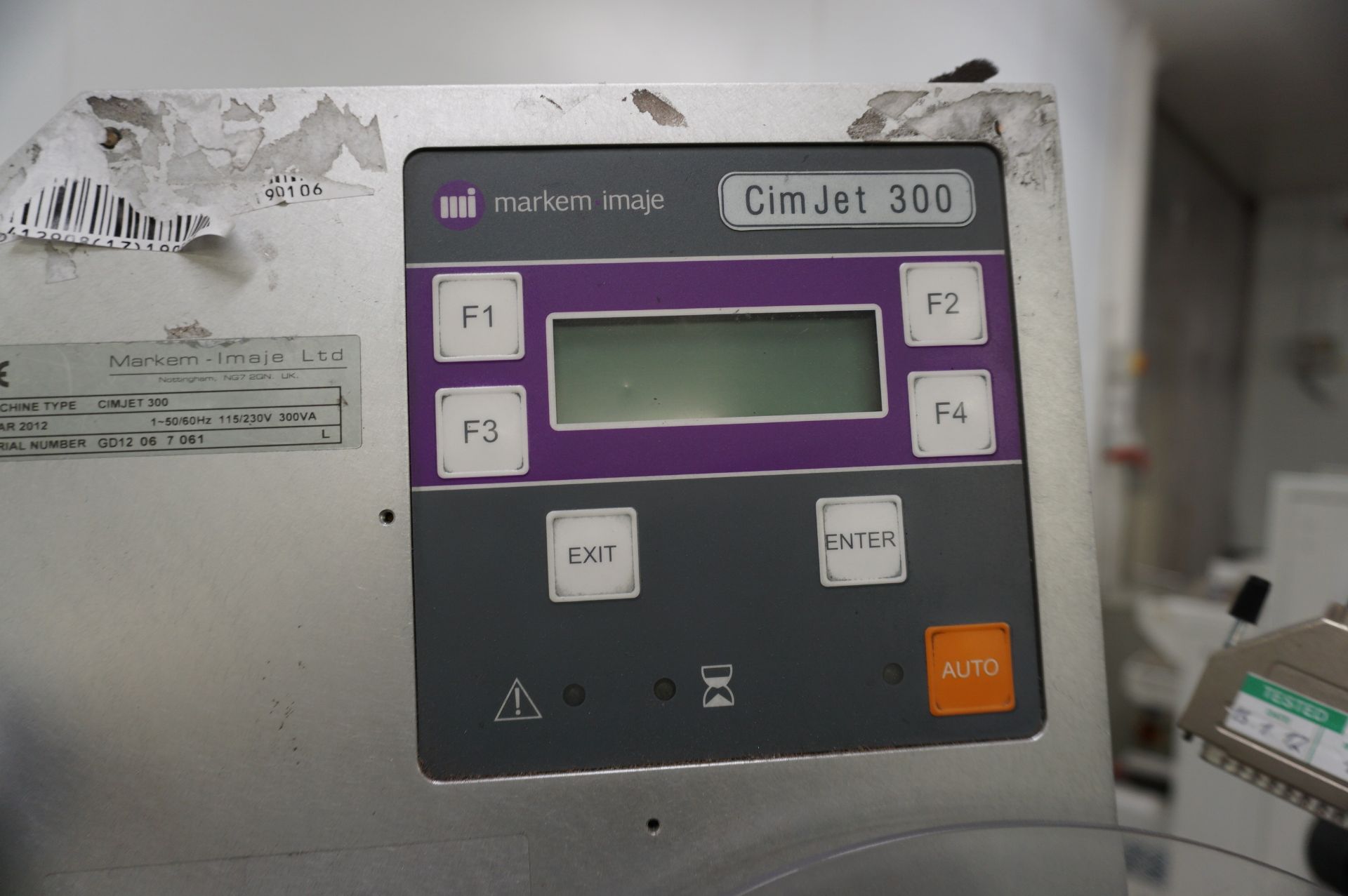 Markem Imaje, Cimjet 300 labelling machine - Image 2 of 2