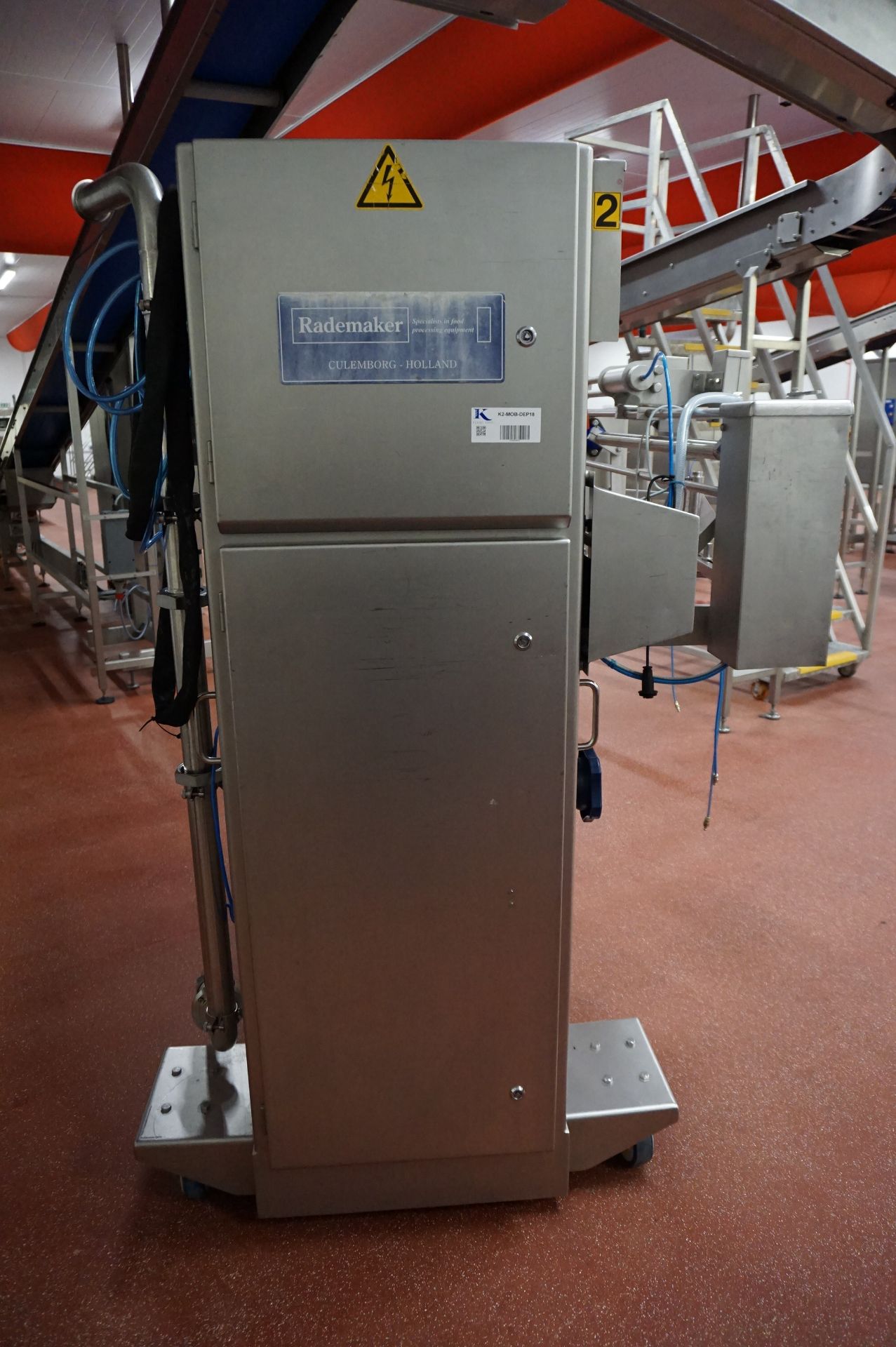 Rademaker, 5 lane mobile spot depositor, Serial No. P0009589.02.014/703 (2012) with adjustable space - Image 2 of 6