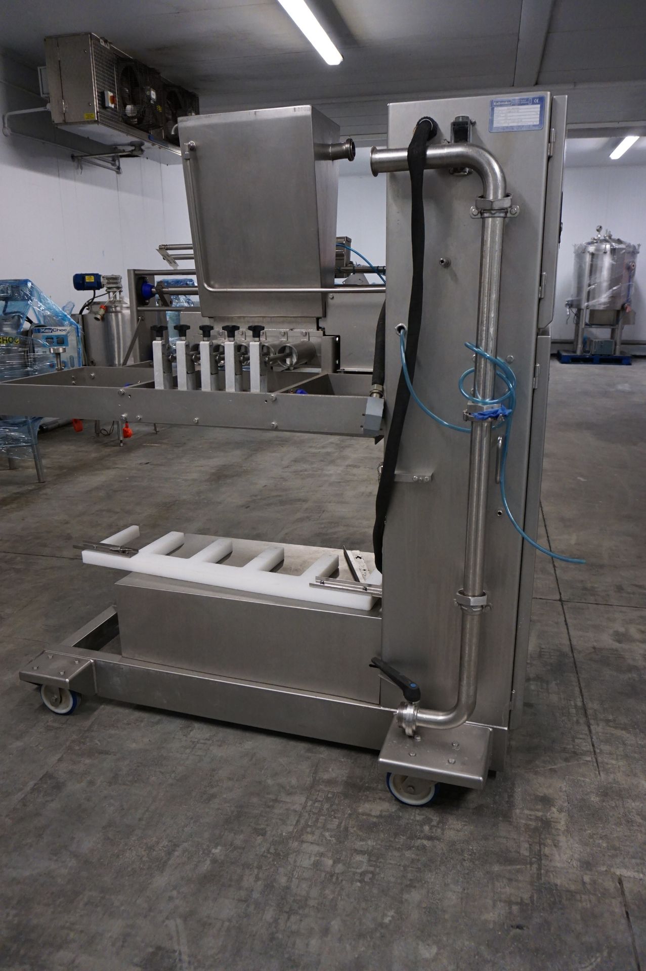 Rademaker, 5 lane mobile spot depositor, Serial No. P0009589.03.014/705 (2012) with adjustable space - Image 3 of 8