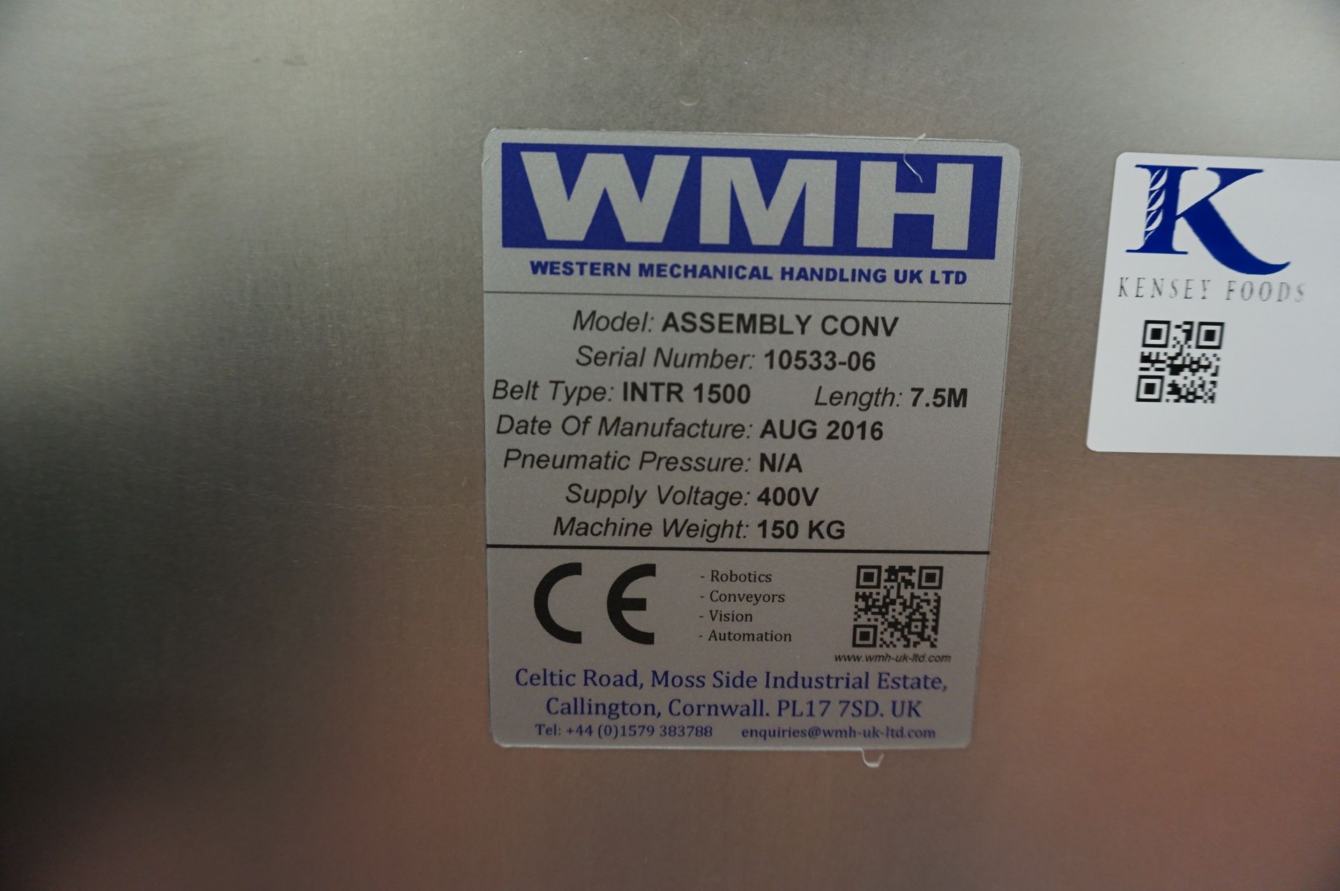 Twin Lane Production Line and Oven Infeed Comprising: 2 x Westerm Mechanical Handling, plastic - Image 9 of 20