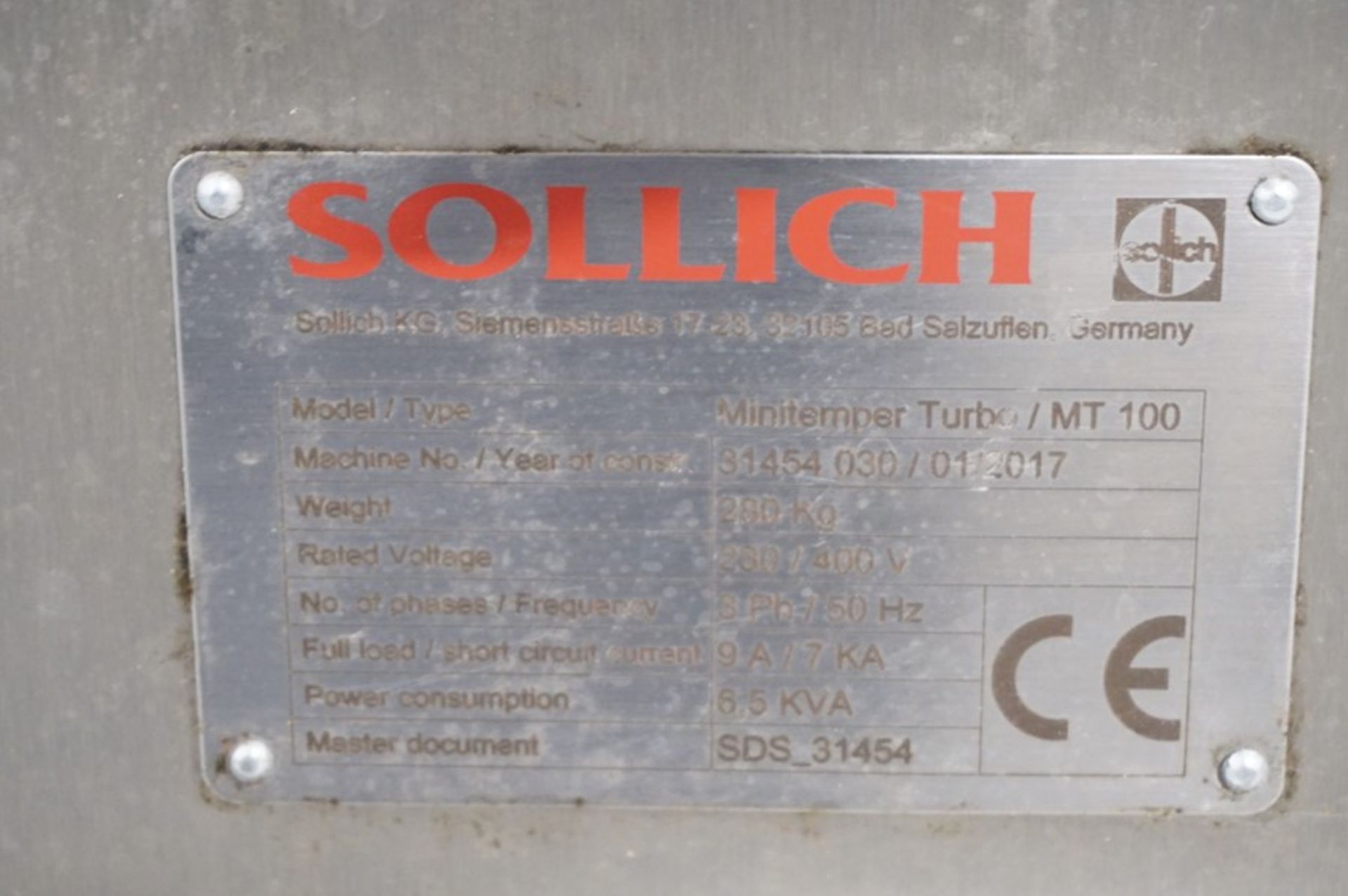 Sollich Chocolate Decorating System Comprisng: Decomatic / DC4-620, chocolate decorating machine, - Image 34 of 45